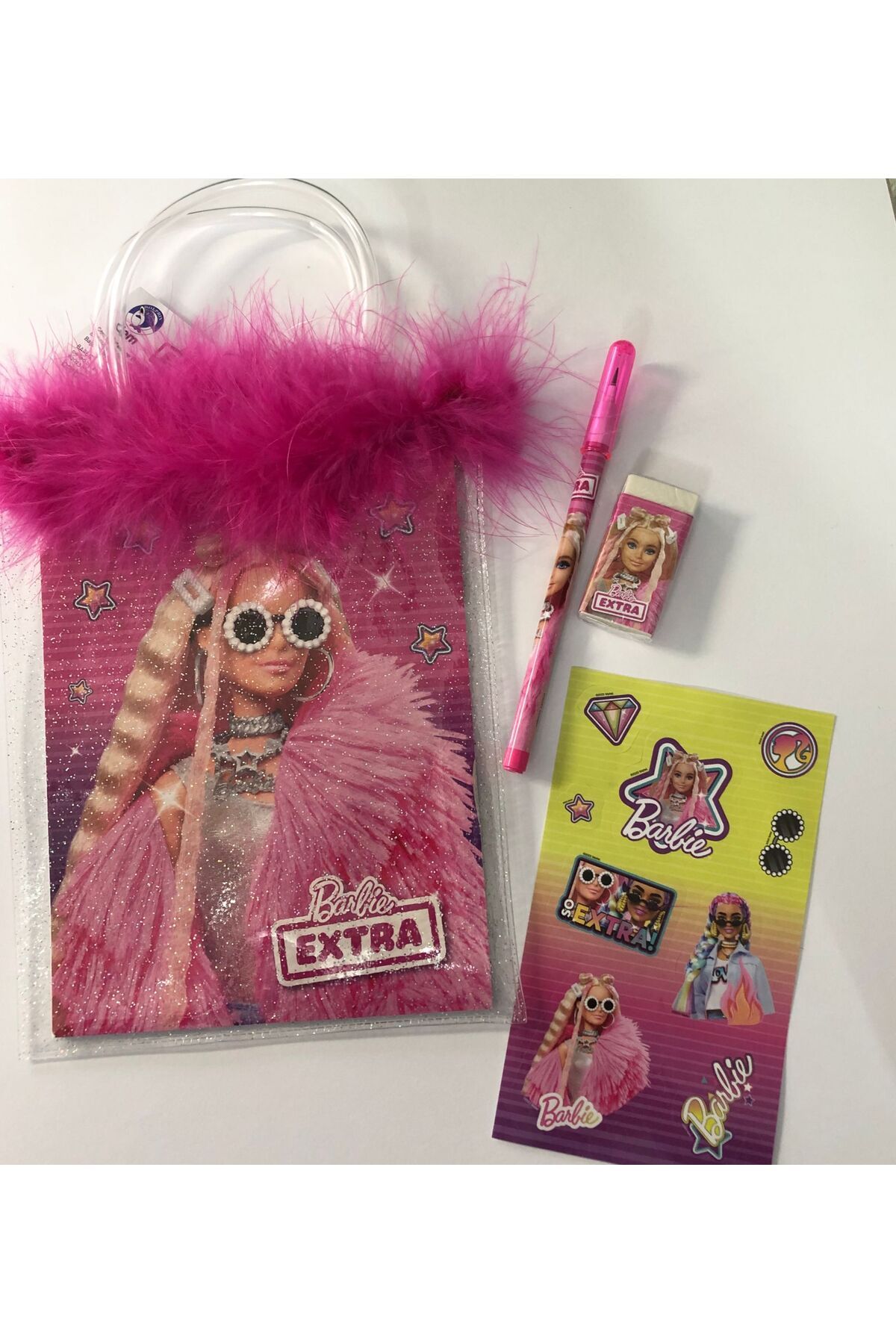 Barbie Kırtasiye Seti, Barbie Çantalı 5'lü Kırtasiye Seti