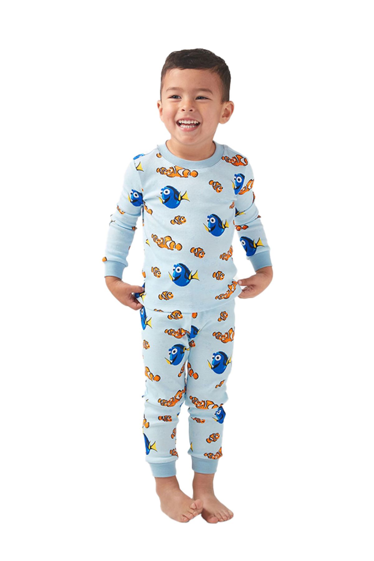 Babies Design Store Disney and Pixar Finding Nemo Erkek Çocuk Organik Pijama Takımı