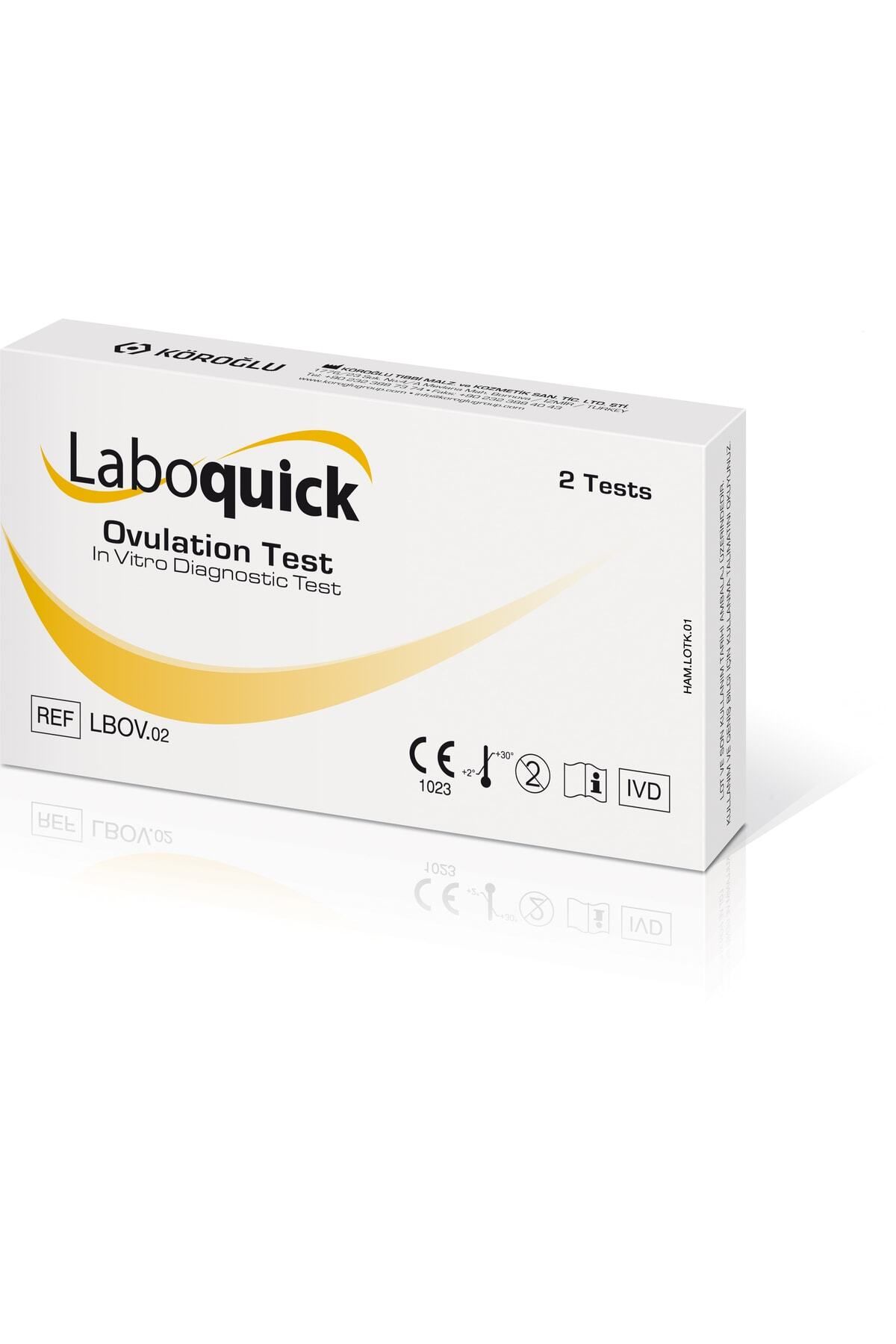 Laboquick 6 Adet Ovulasyon Testi 1 Ultra Erken Gebelik Testi Kargo