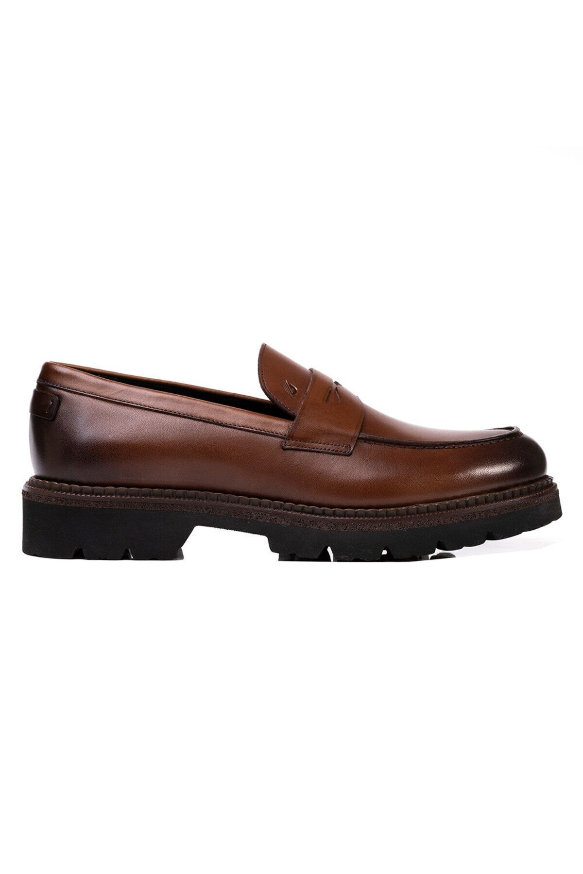 Greyder Erkek Kahverengi Hakiki Deri Klasik Ayakkabı 3k1ua75135