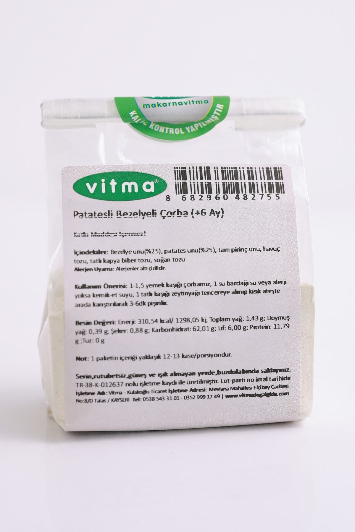 Vitma Patatesli Bezelyeli Çorba 150gr