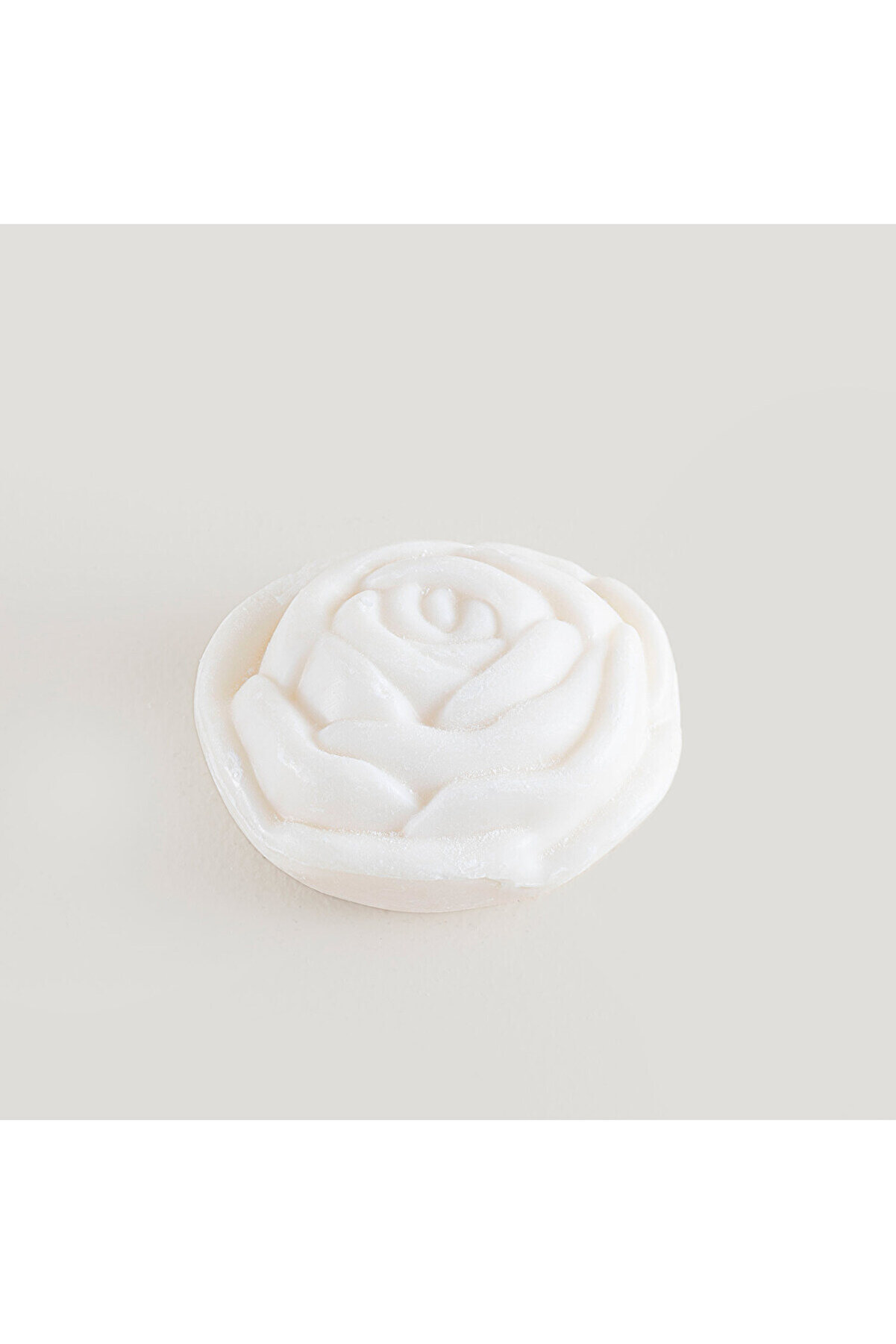Chakra New Rose Gül Desenli Bitkisel Sabun 100 G Beyaz