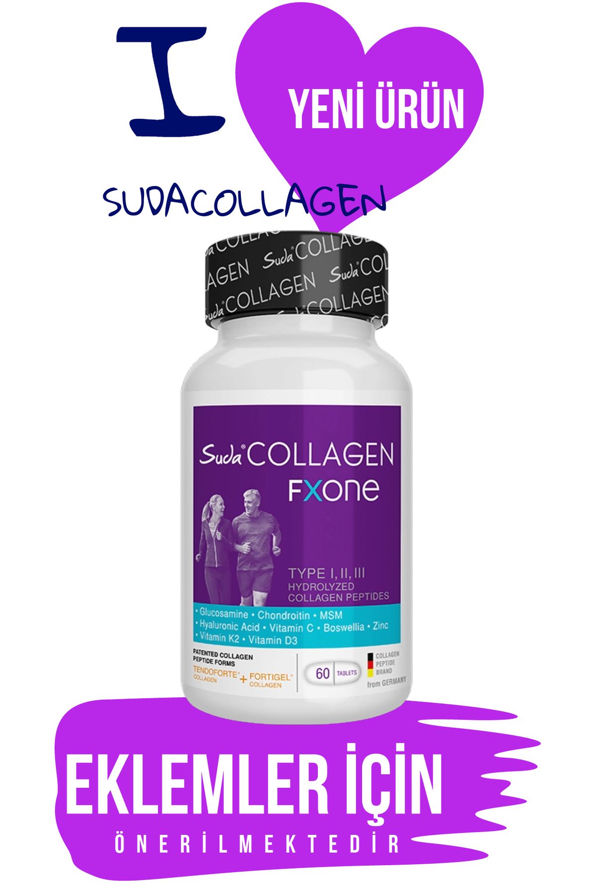 Suda Collagen Fxone Tip I-ıı-ııı Collagen Tablet