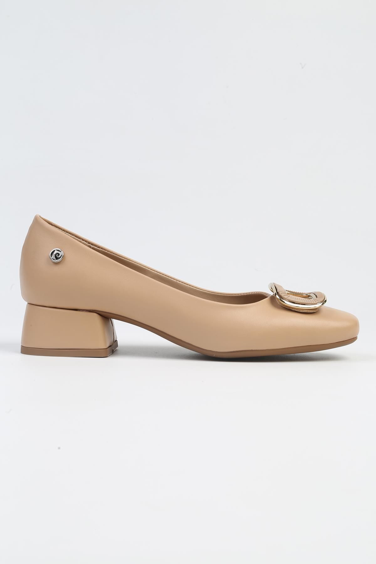 Pierre Cardin ® | PC-53109- 3592 Bej Cilt-Kadın Günlük Ayakkabı