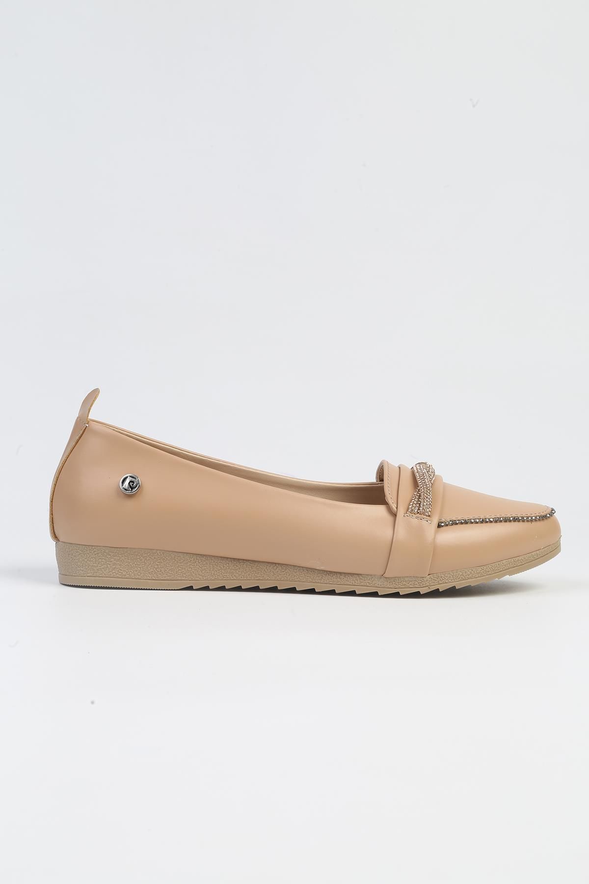 Pierre Cardin ® | PC-53017- 3962 Krem-Kadın Günlük Ayakkabı
