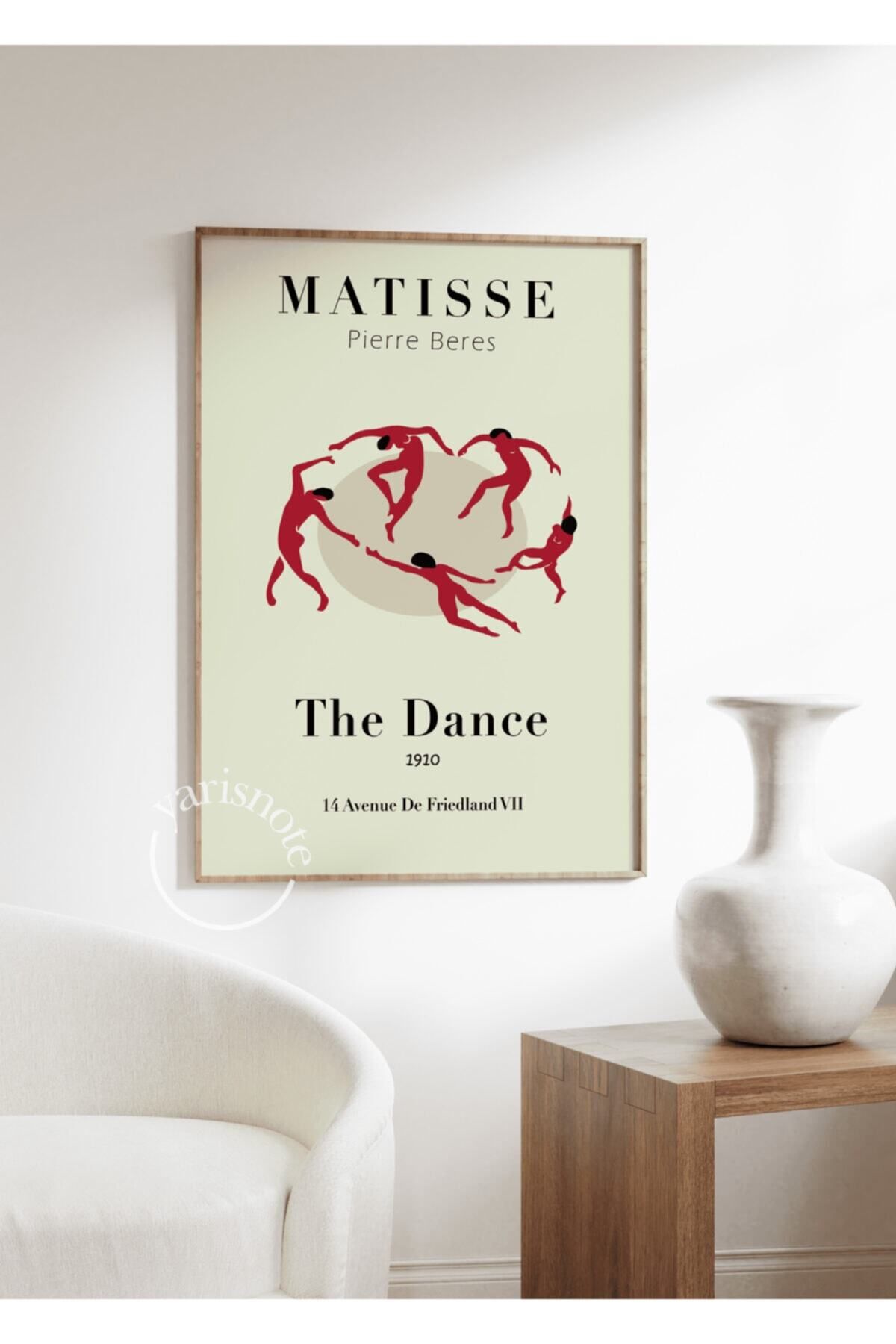 Yaris Note Matisse Danza Çerçevesiz Poster
