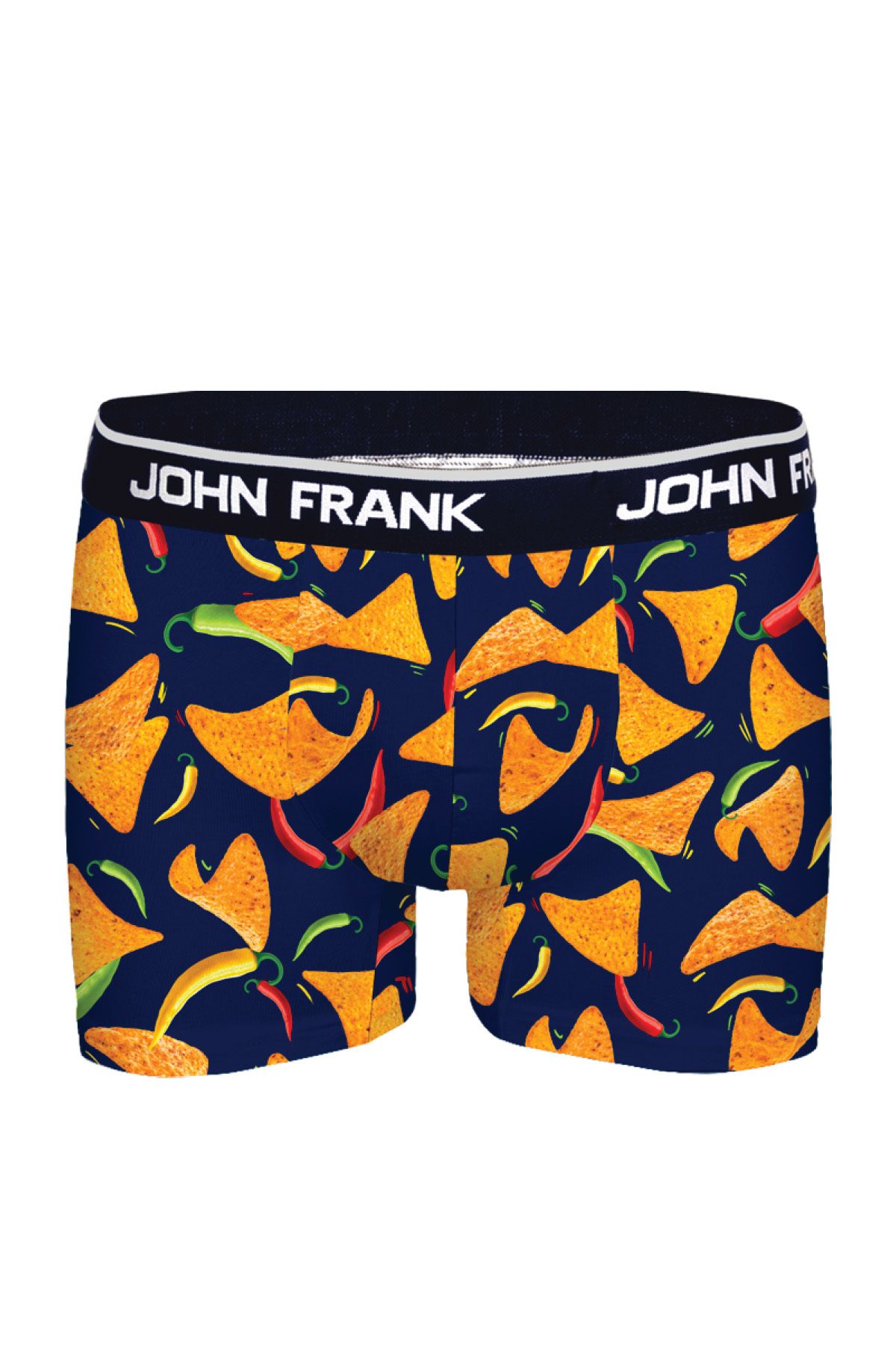 John Frank Renkli Desenli Dijital Baskılı Erkek Boxer