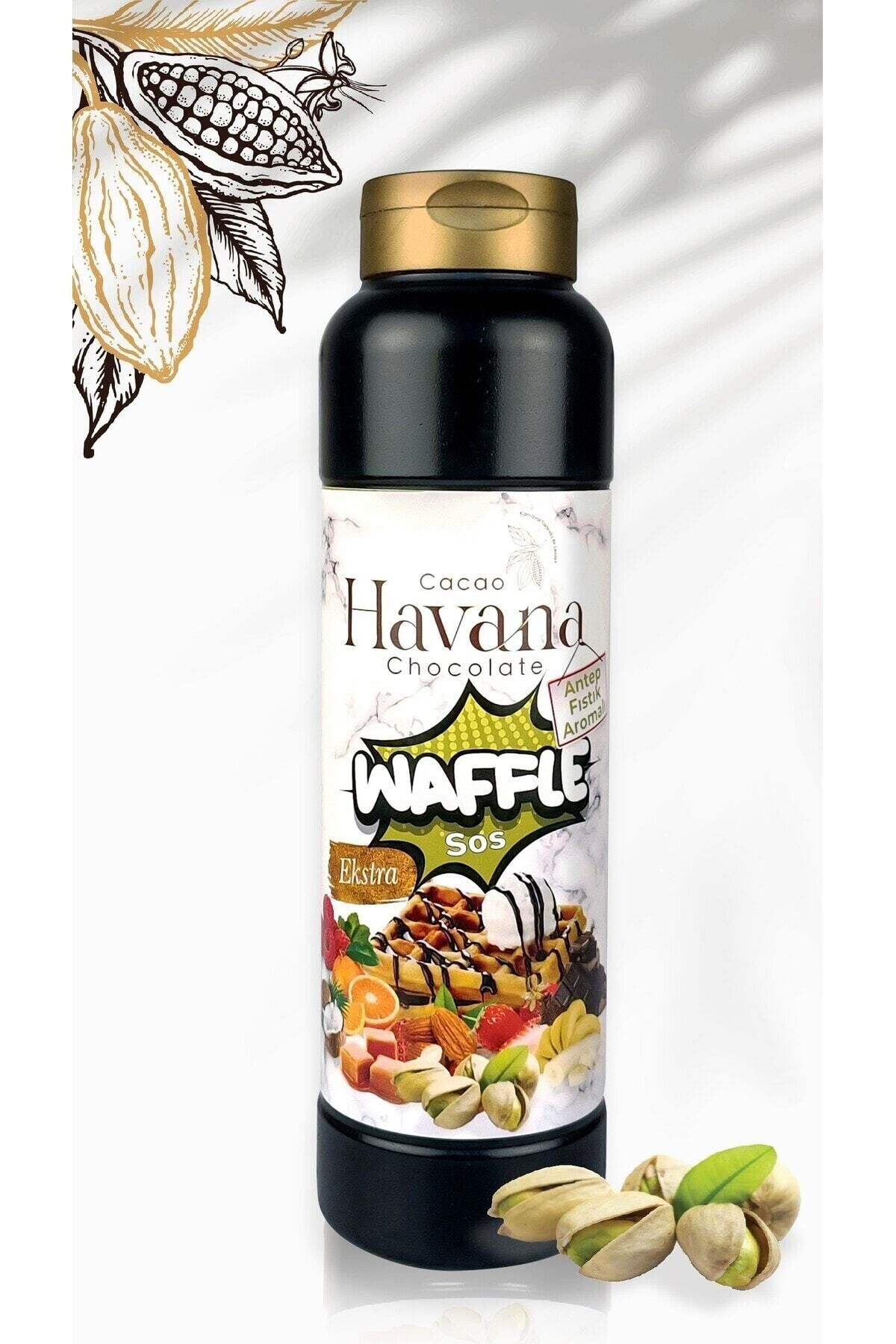 Havana Ekstra Antep Fıstık Aromalı Waffle Sos 1000 gr