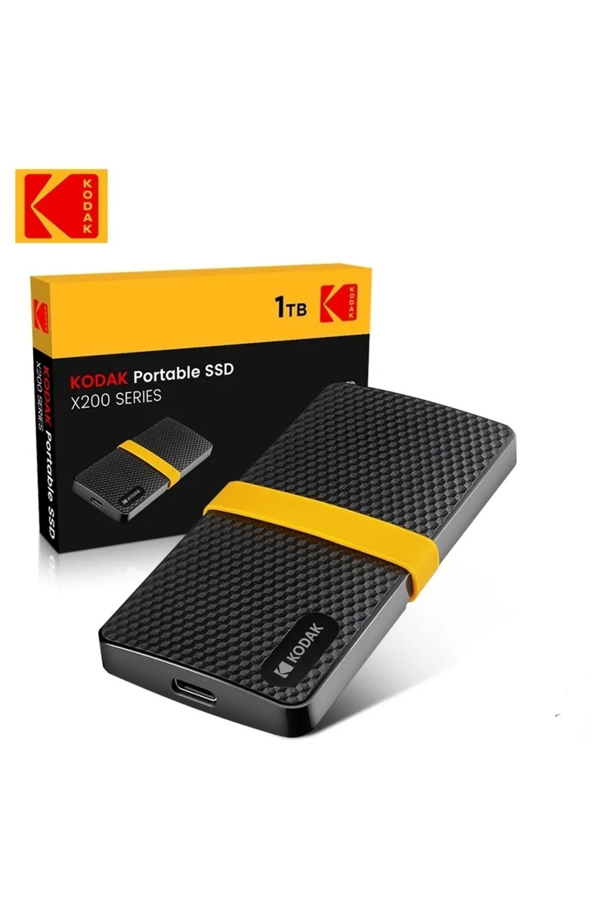 Kodak X200 Taşınabilir SSD Disk 1TB. 512GB Süper Hızlı Yeni Nesil Son Teknoloji