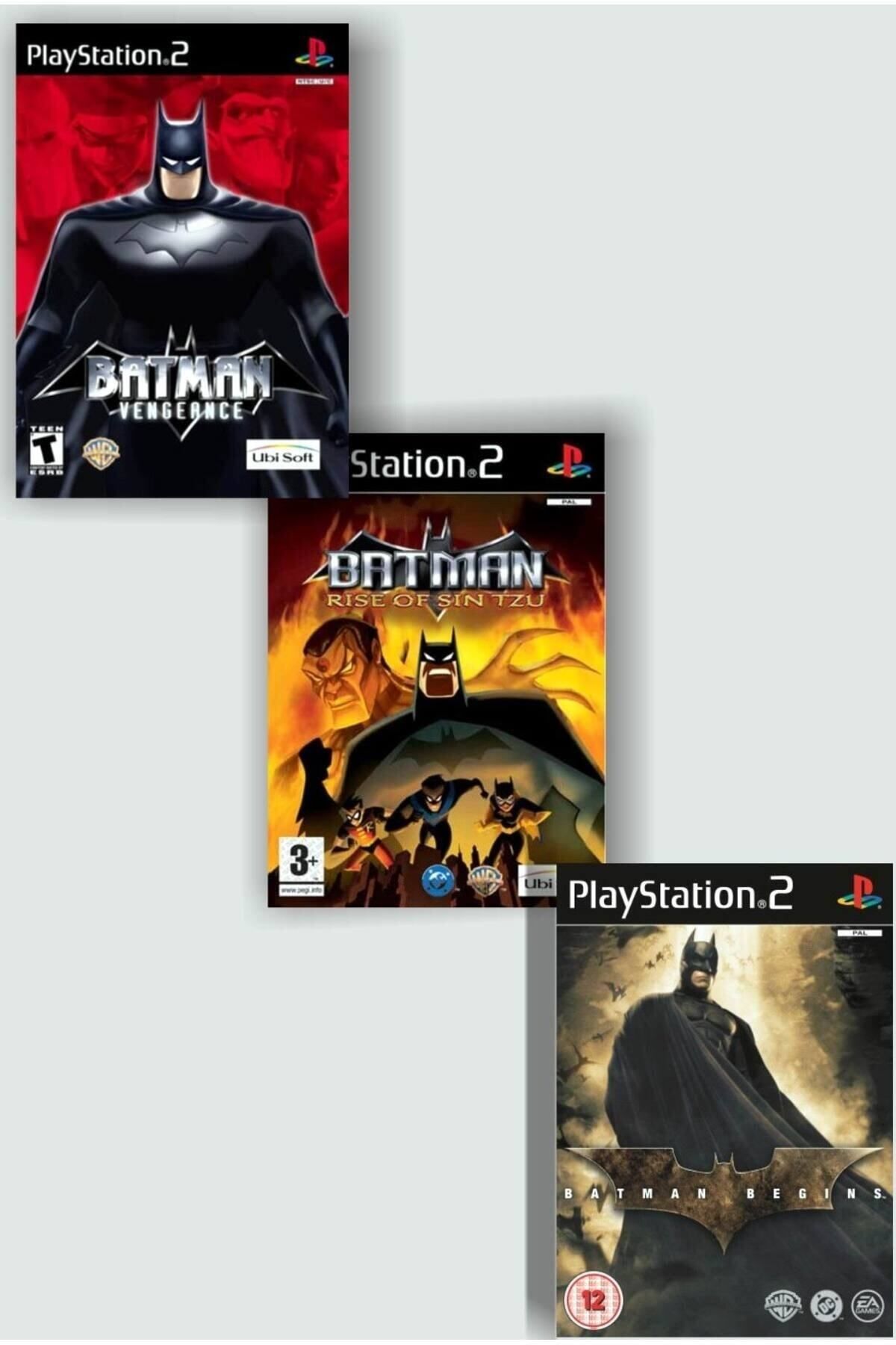 Wb Games PLAYSTATION 2 - BATMAN SERİSİ 3 OYUNLUK SET - SADECE ÇİPLİ CİHAZLAR İÇİN!