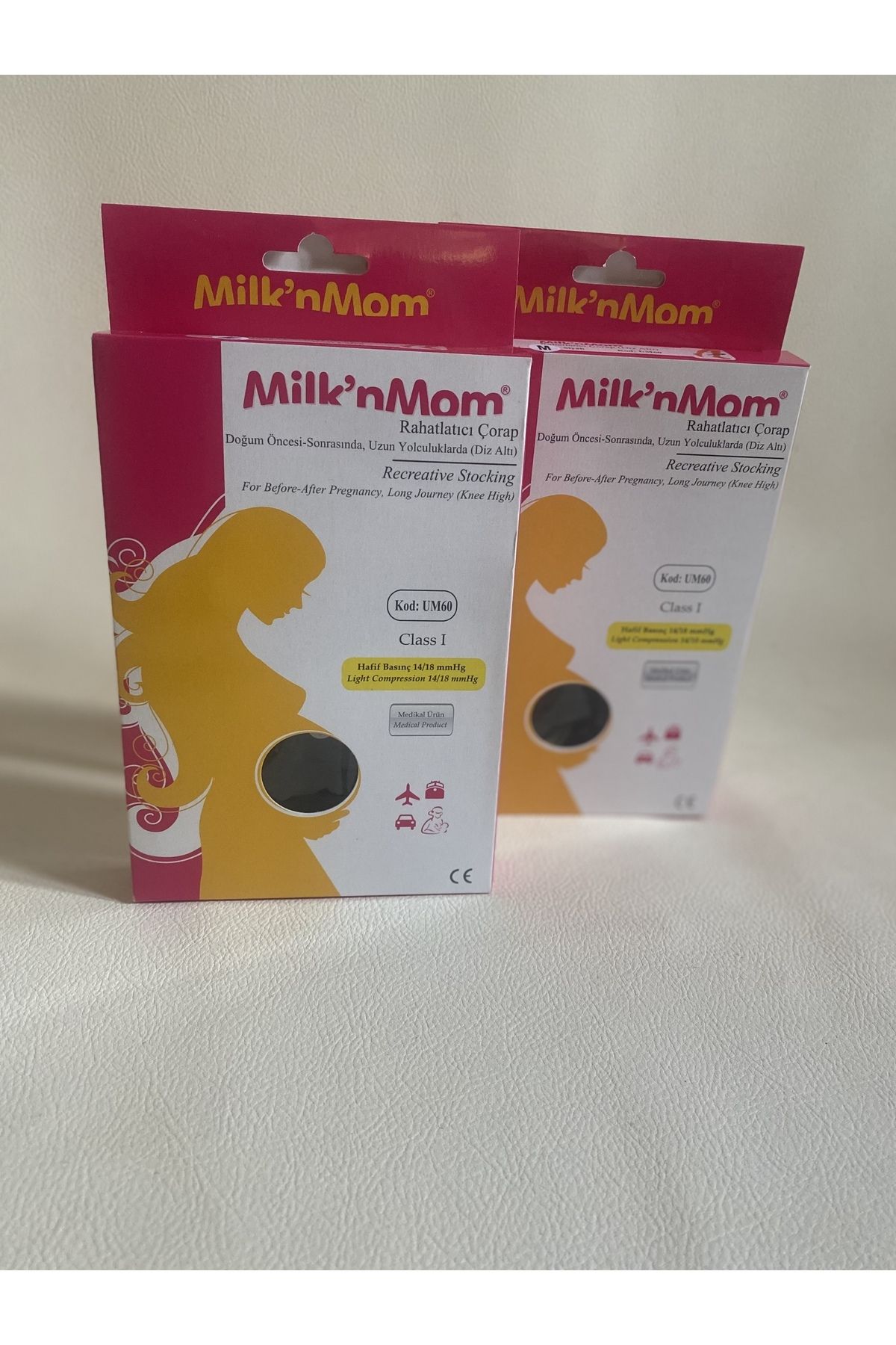 MilknMom Milk’nMom Kadın – Erkek Önleyici/ Ödem Giderici/ Rahatlatıcı/ Uzun Yolculuk ve Seyahat Çorabı