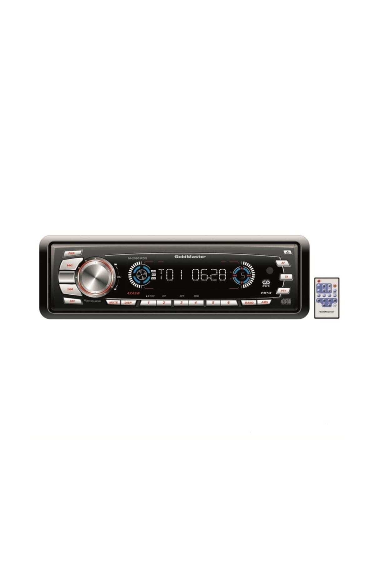 GoldMaster Mp3-2060 CD çalar Kafa çıkabilir Rds Oto Radyo