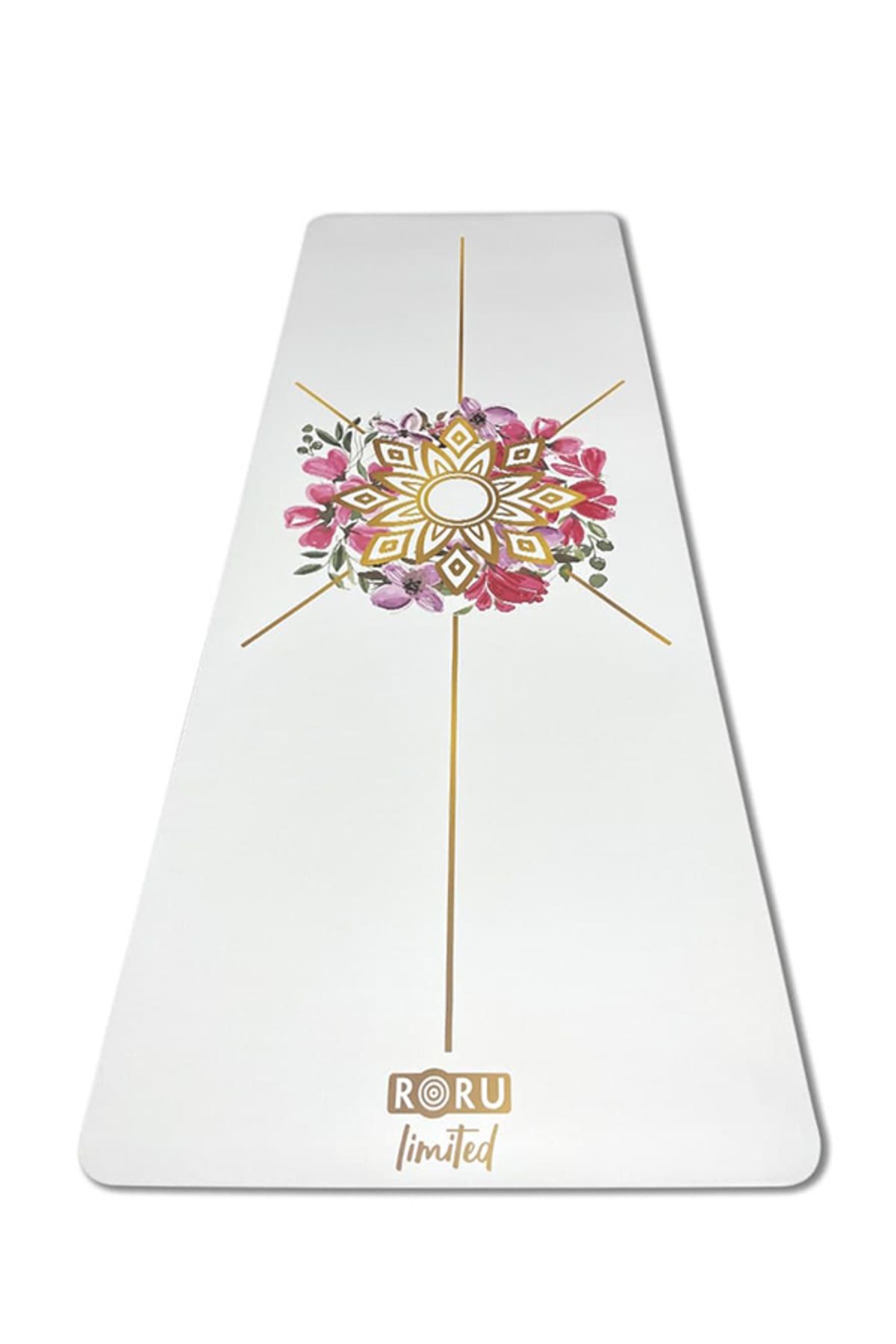 Roru Concept Sun Series Kaydırmaz 5mm Yoga Matı Printed Flower/