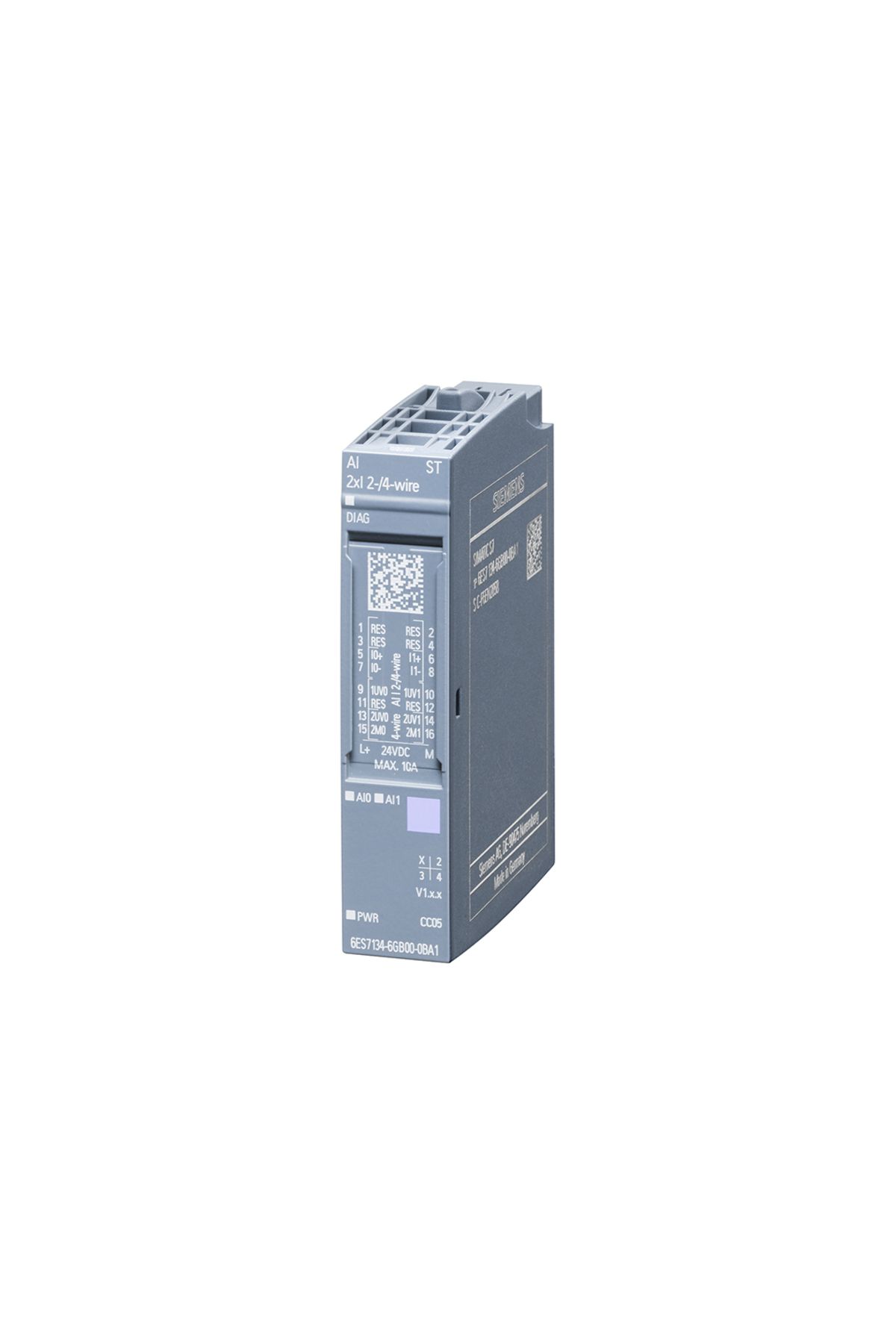 Siemens 6ES7134-6GB00-0BA1 ET 200SPAI 2xI 2- / 4 ANALOG MODÜL