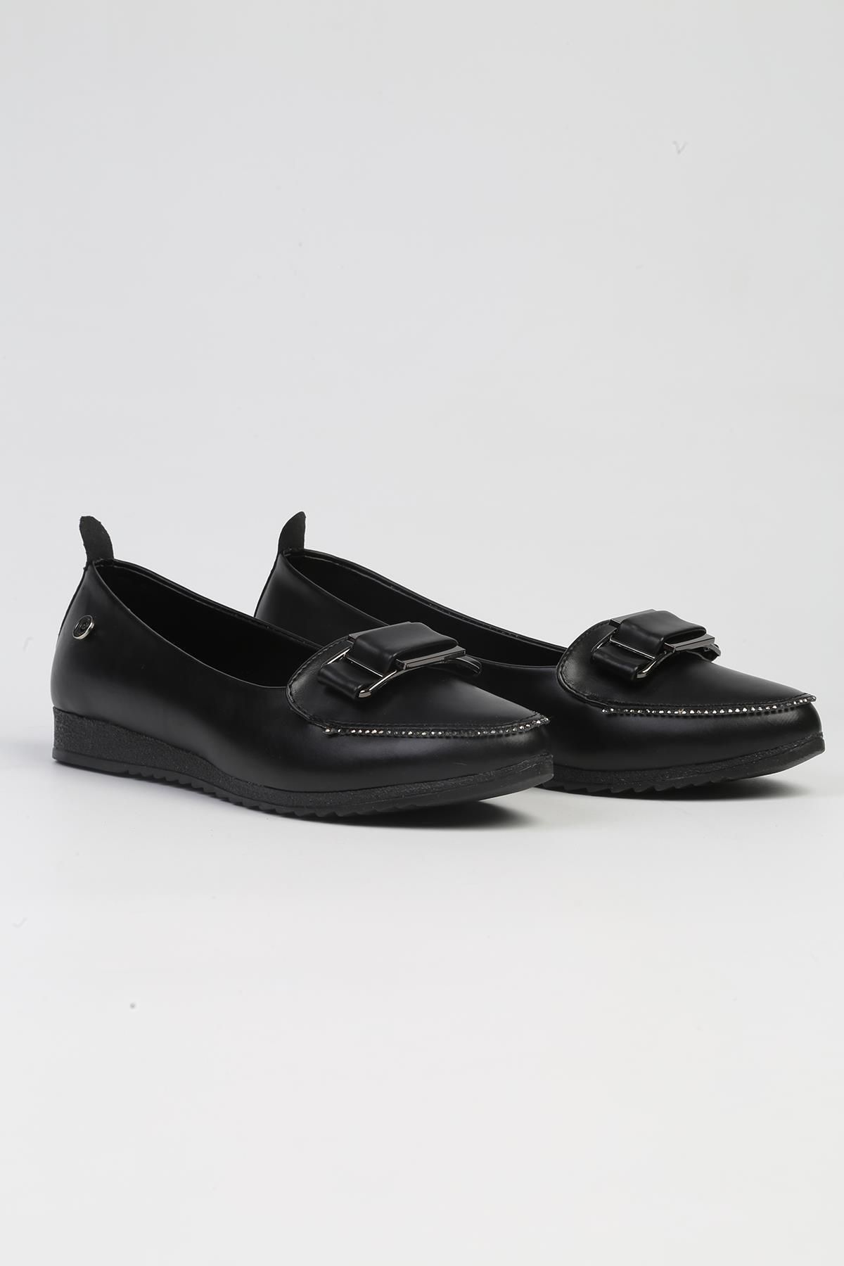 Pierre Cardin ® | PC-53020- 3962 Siyah-Kadın Günlük Ayakkabı