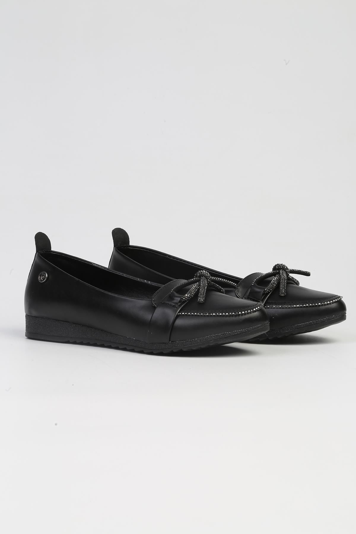 Pierre Cardin ® | PC-53018- 3962 Siyah-Kadın Günlük Ayakkabı