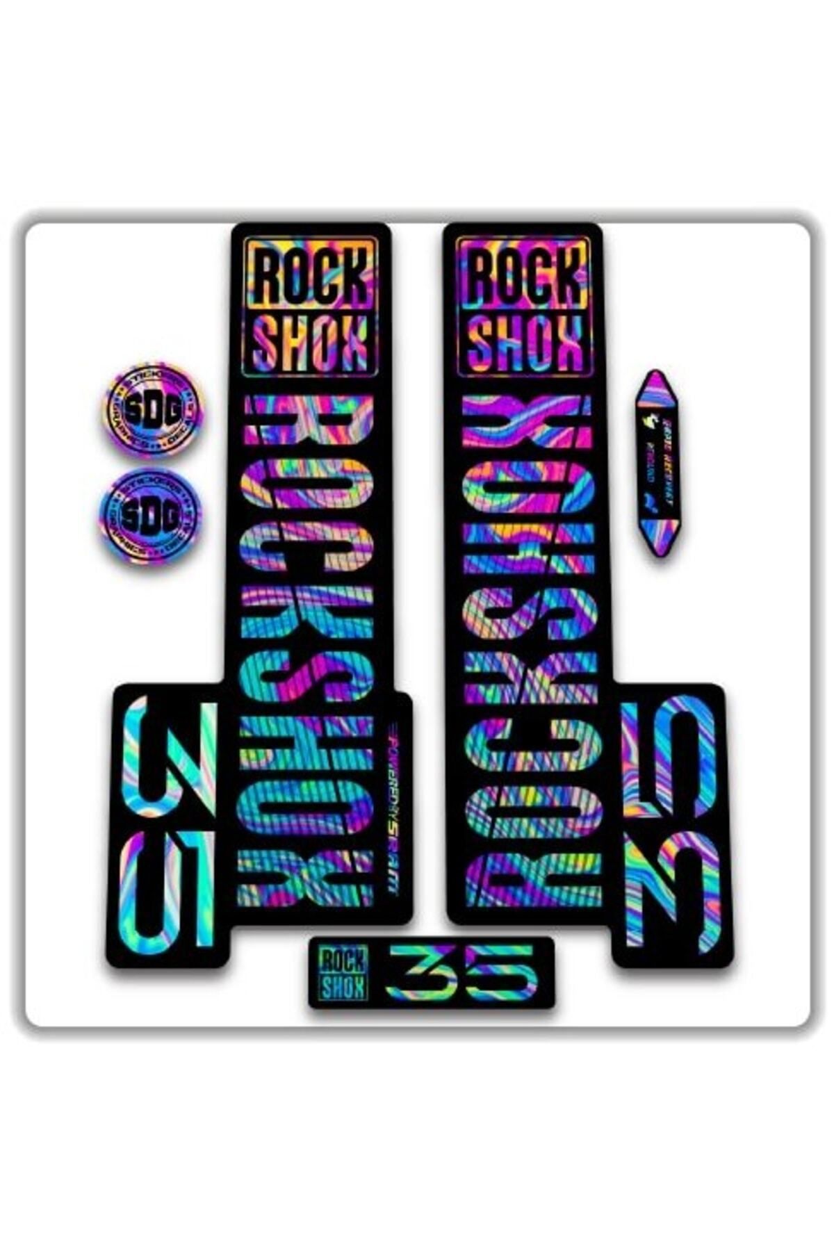 CUSTOM Rockshox 35 Fork Stickers 2020