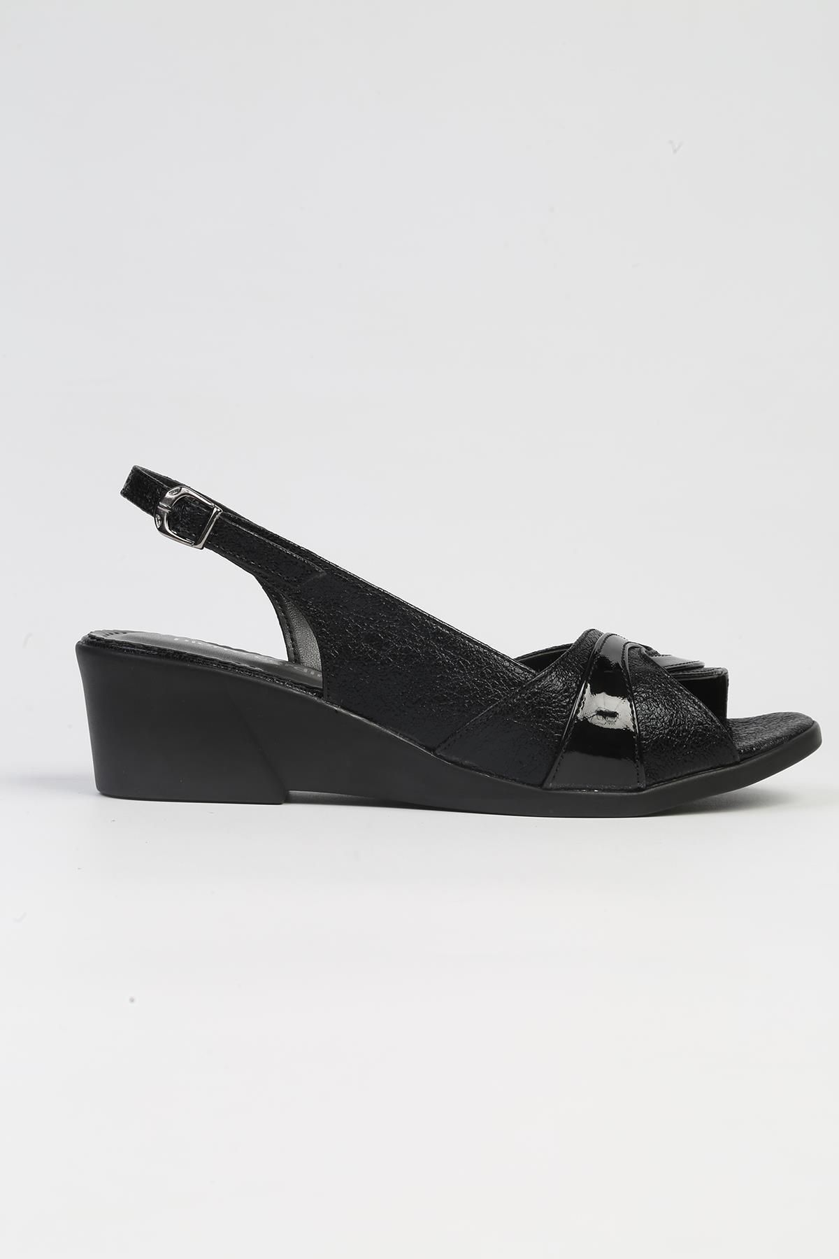 Pierre Cardin ® | PC-53031- 3341 Siyah-Kadın Topuklu Ayakkabı