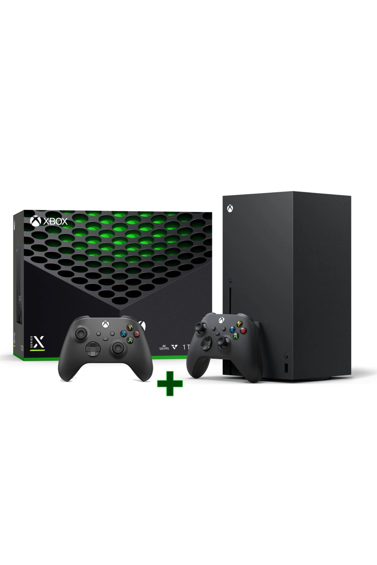 Microsoft Xbox Series x Oyun Konsolu Siyah 1 TB çift kollu