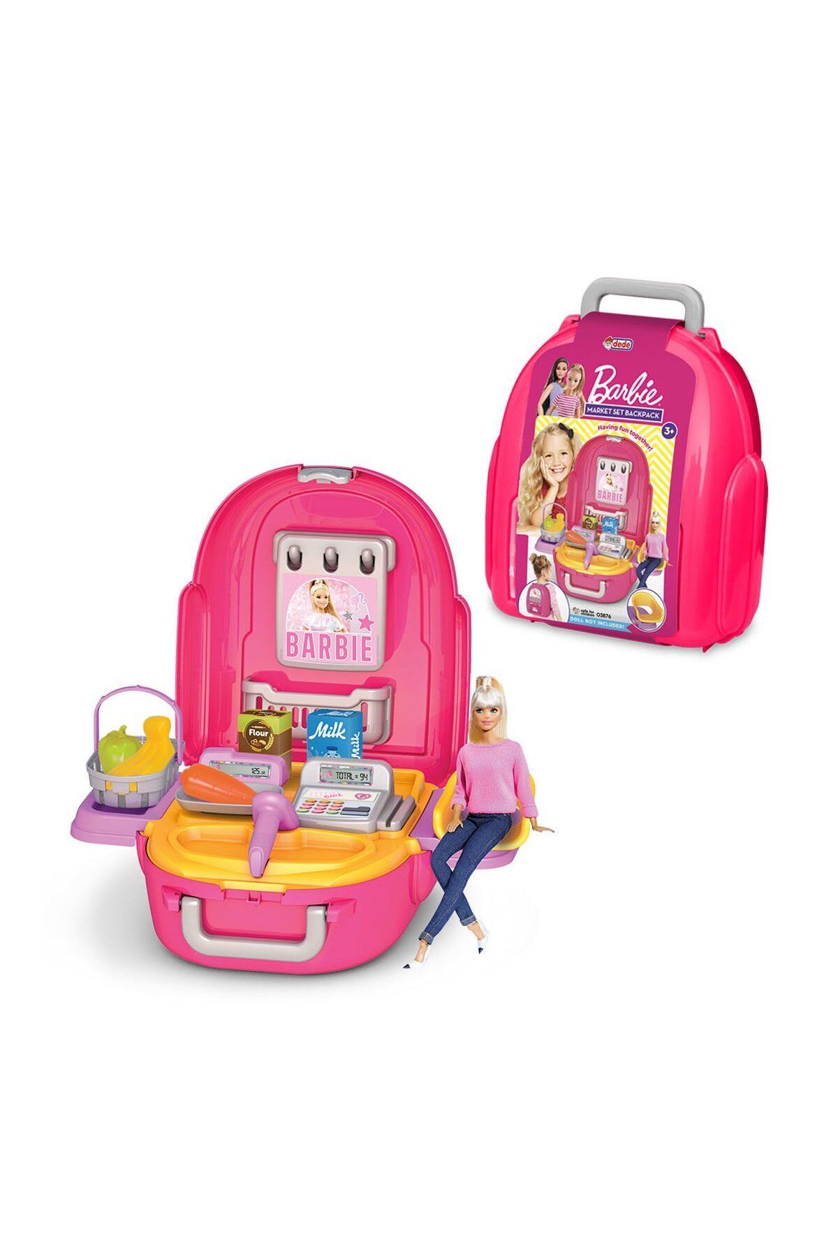 Barbie Mlvx 03876 Barbie Market Seti Sırt Çantası -Fentoys Mlv Blsm