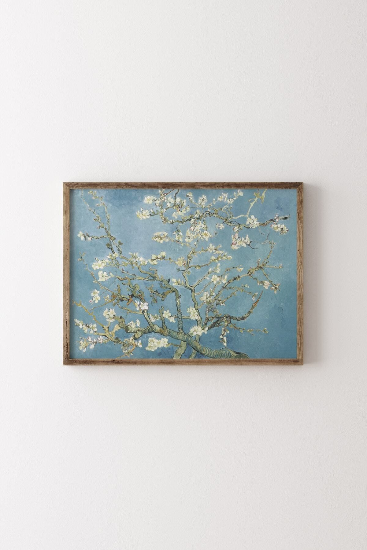 epiqart Badem Çiçeği - Vincent Van Gogh - Ahşap Çerçeve