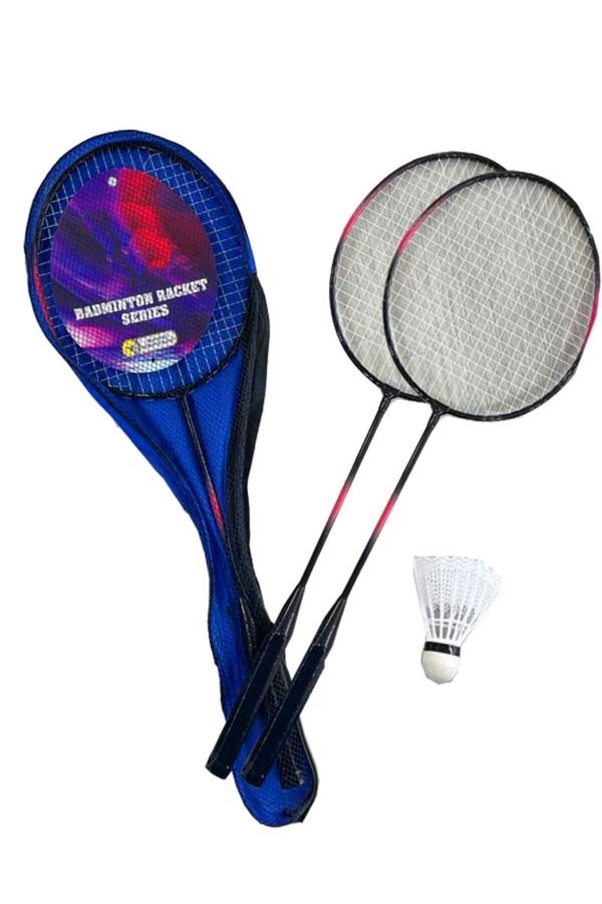 Liggo Çantalı Badminton Raketi Seti 2 Raket 1 Top