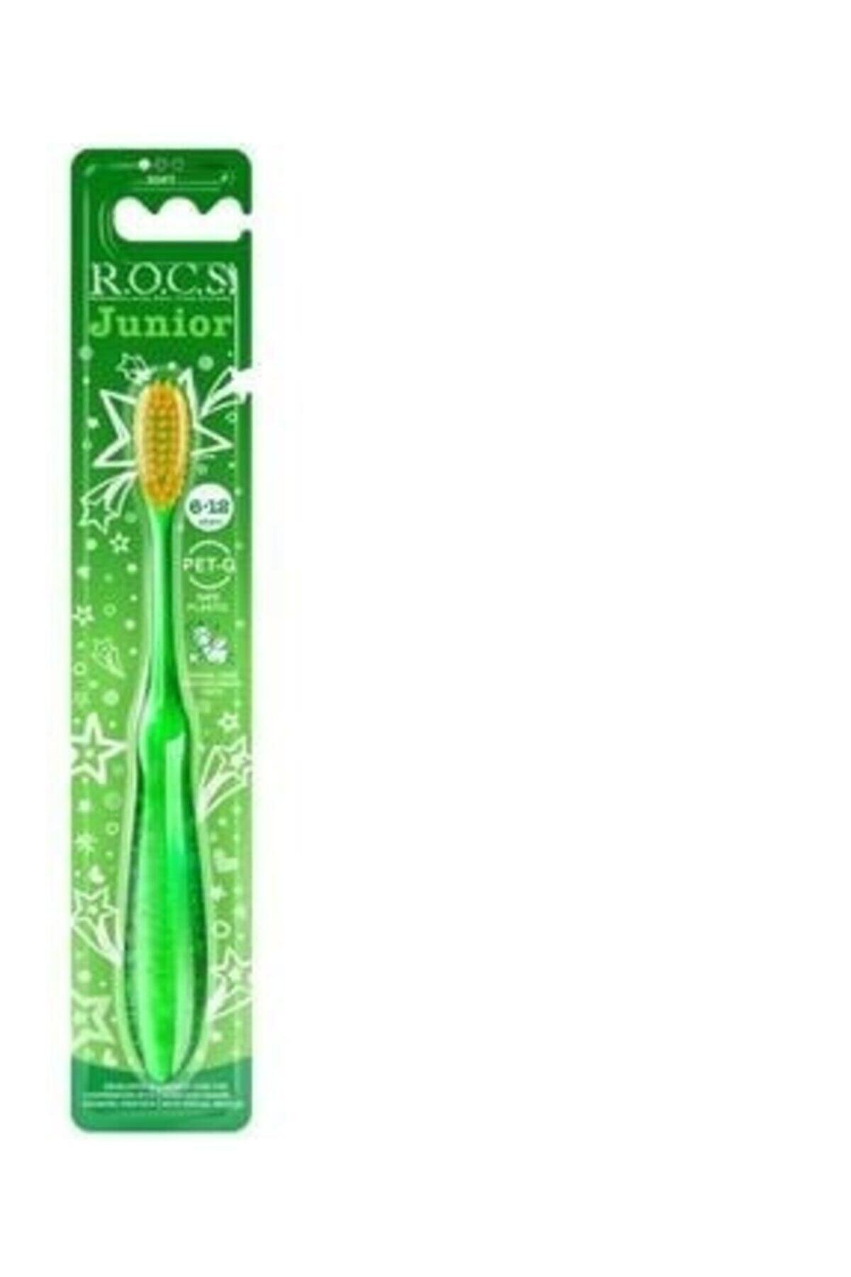 R.O.C.S. Rocs Junior 6-12 Yaş Diş Fırçası-yeşil