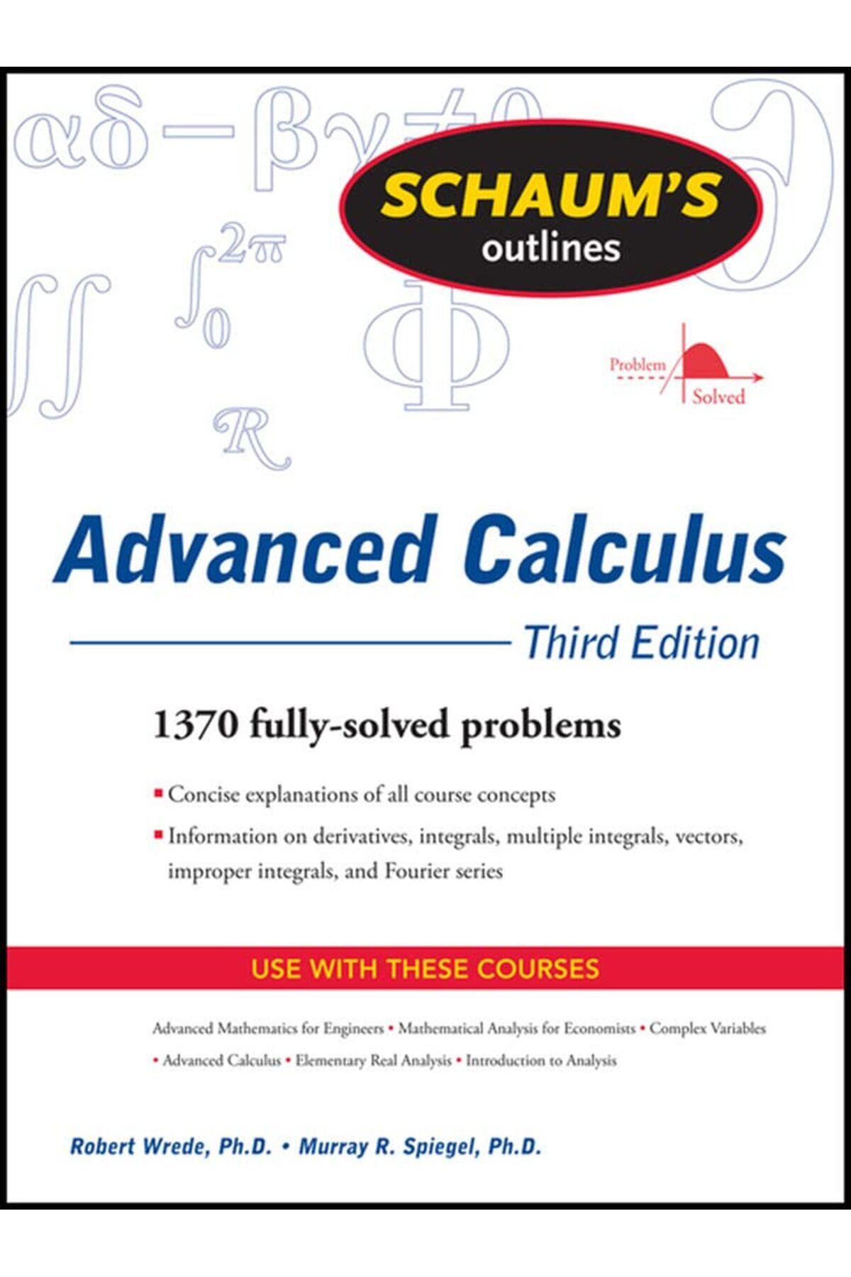 McGraw Hill Education Schaum's Outline of Advanced Calculus, Third Edition