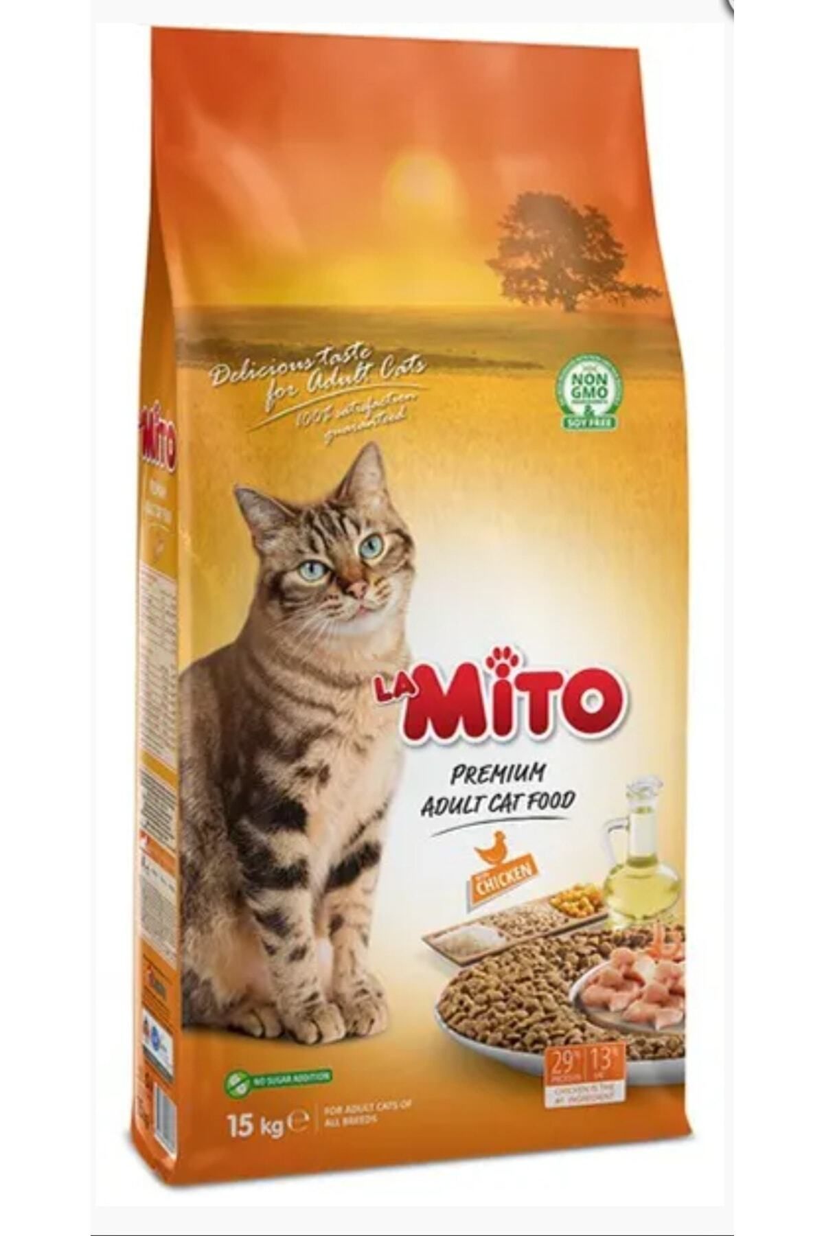 Mito Cat Tavuklu Yetişkin Kedi Maması 15 Kilo