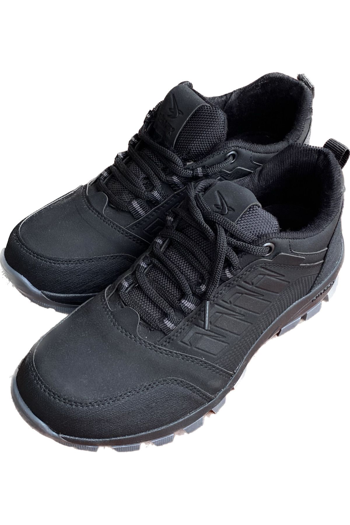 İpek erkek siyah kaydırmaz taban outdoor ayakkabı