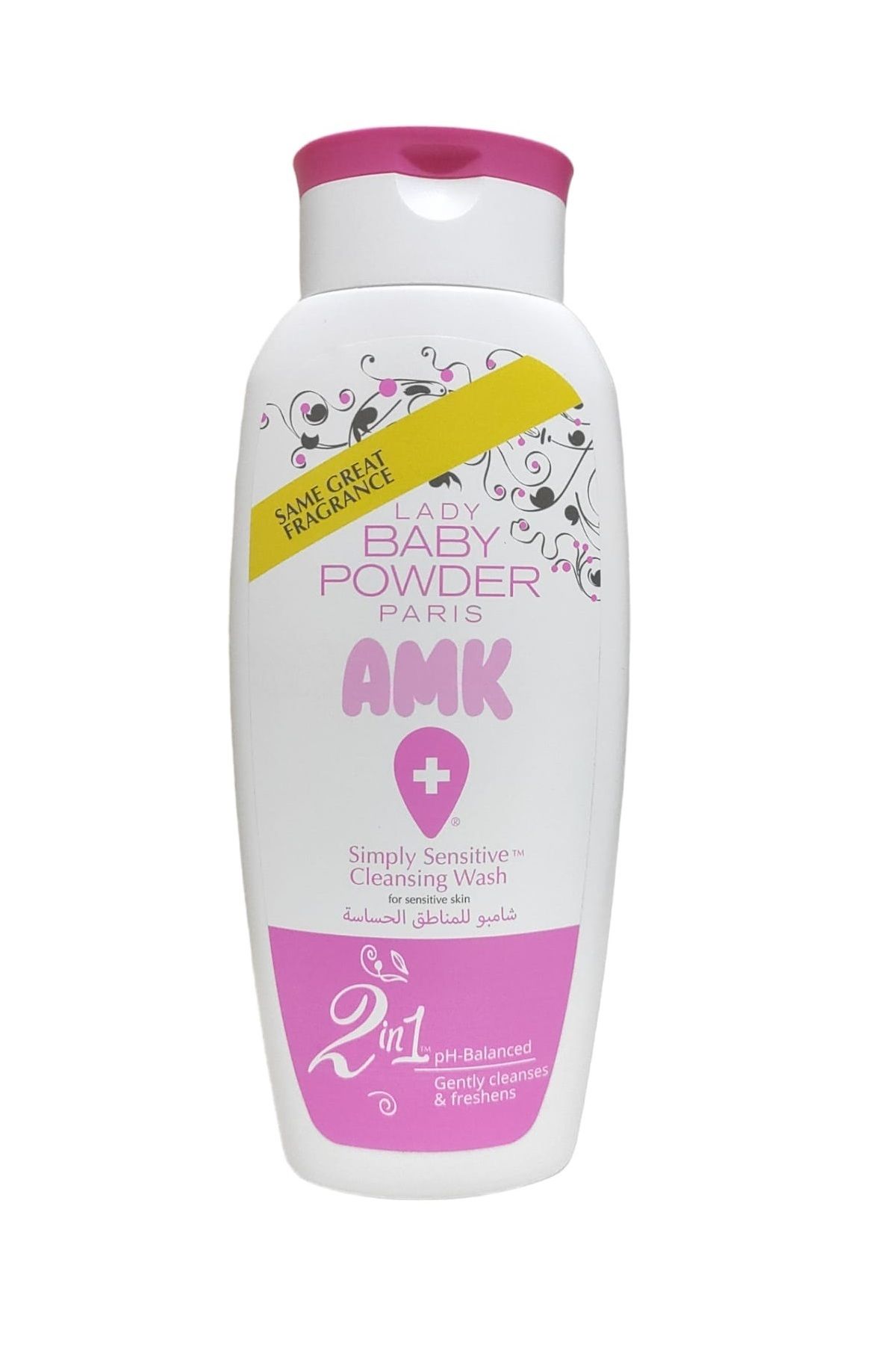 Baby Powder Paris Bebek Pudrası Kokulu Intim Jel | Simply Sensitive Cleansing Wash 250 ml