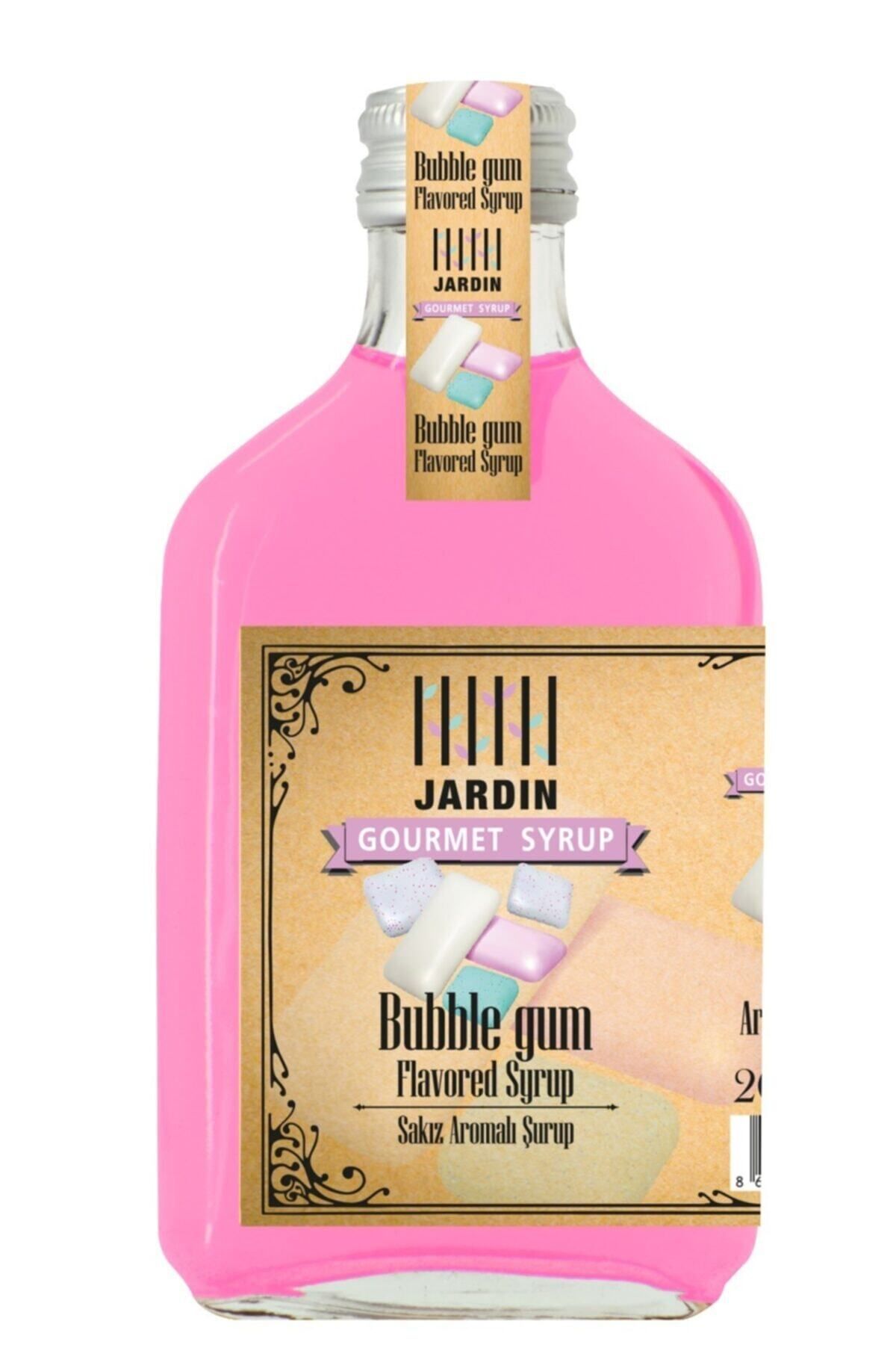 Jardin Sakız Bubble Gum Aromalı Kokteyl Kahve Şurup 200 ml