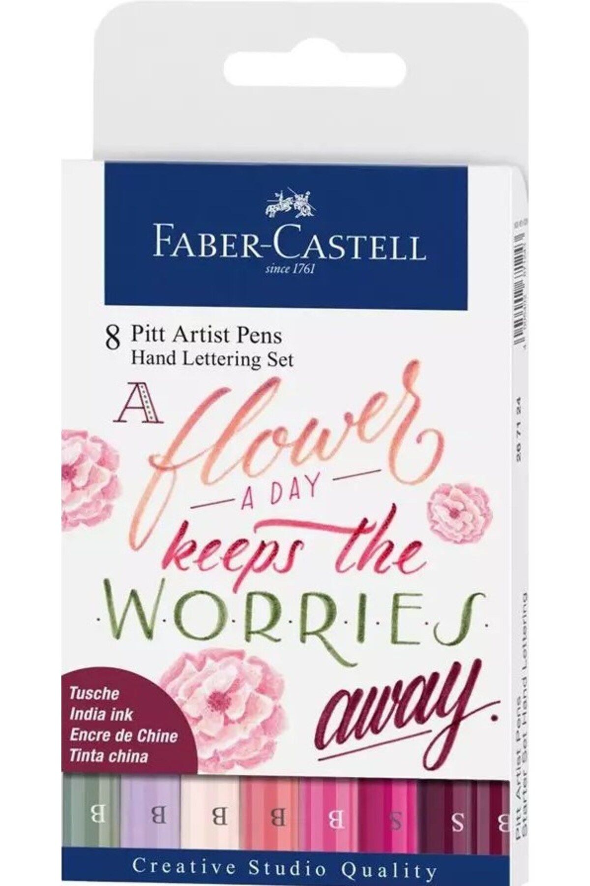 Faber Castell Faber-Castell 8 li Pembe Set