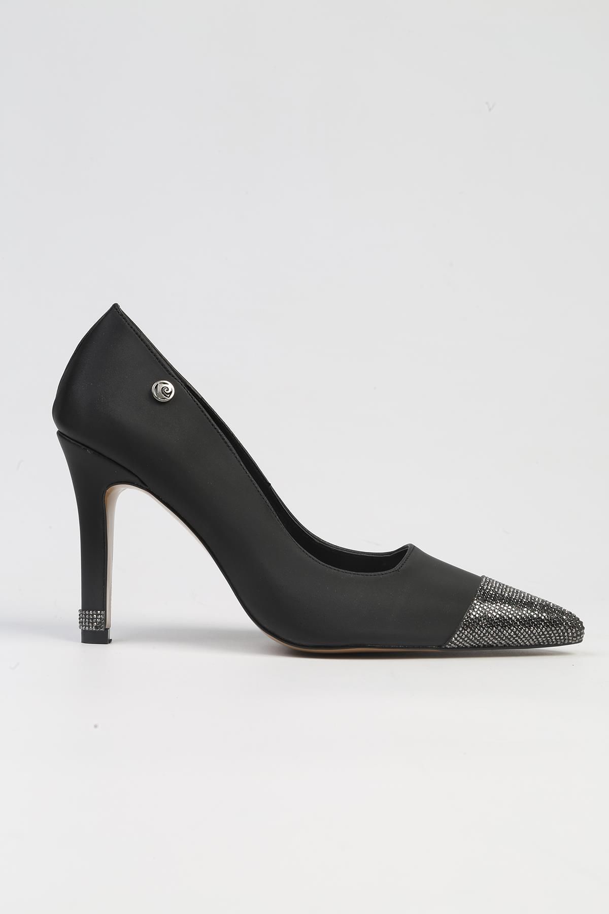 Pierre Cardin ® | PC-52616 - 3691 Siyah-Kadın Topuklu Ayakkabı