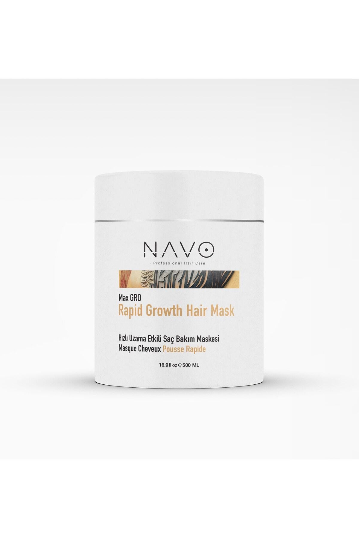 NAVO PROFESSIONAL HAIR CARE Hızlı Uzama Etkili Saç Bakım Maskesi 500ml Rapid Growth Hair Mask /