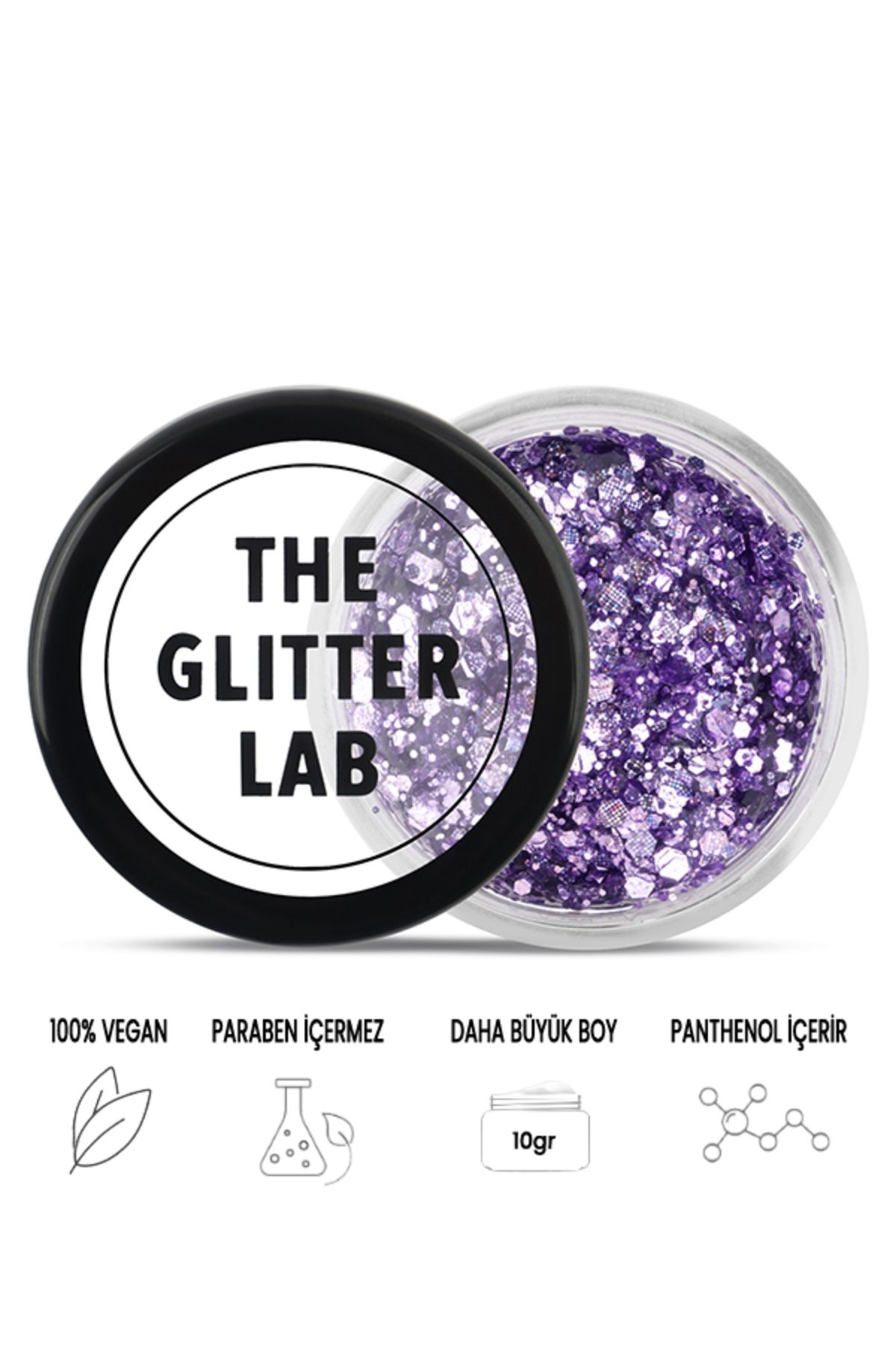 The Glitter Lab Jel Formlu Parlak Glitter - Fantastic