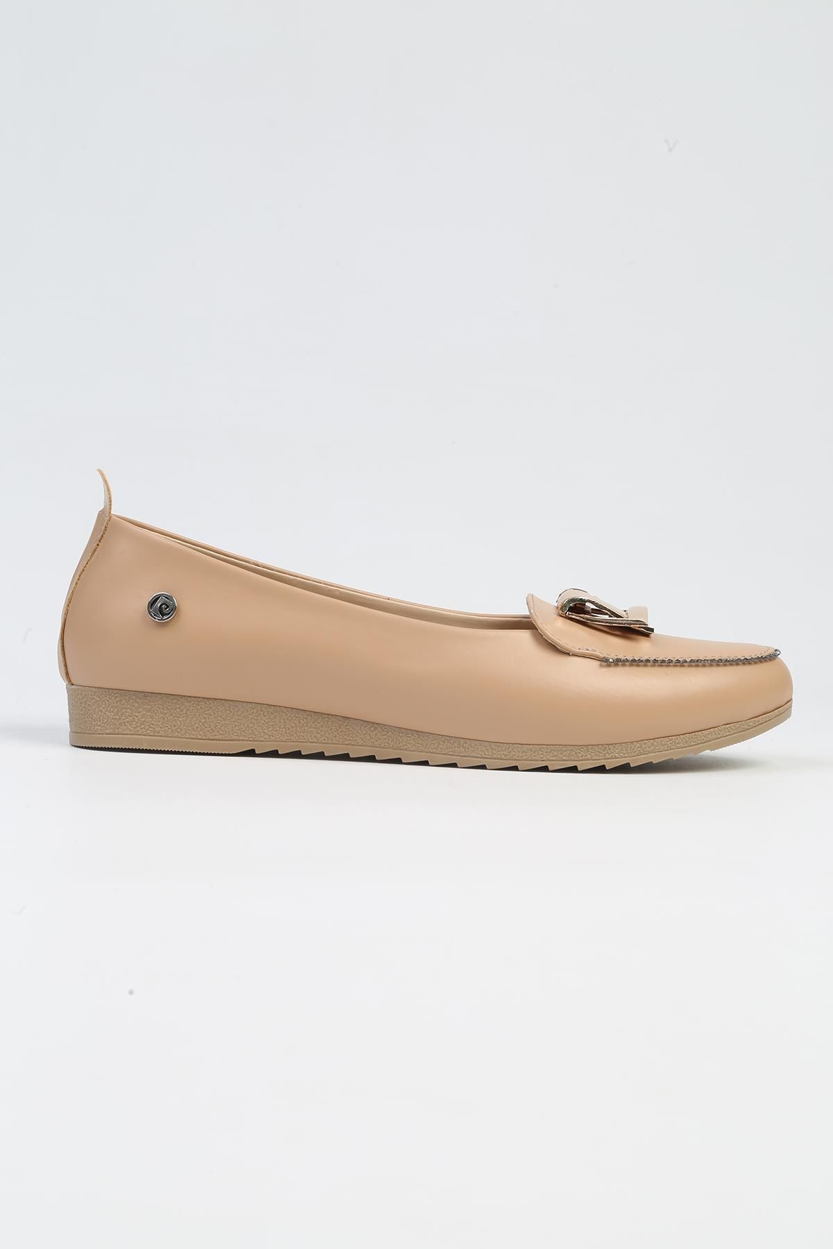 Pierre Cardin ® | PC-53019- 3962 Krem-Kadın Günlük Ayakkabı