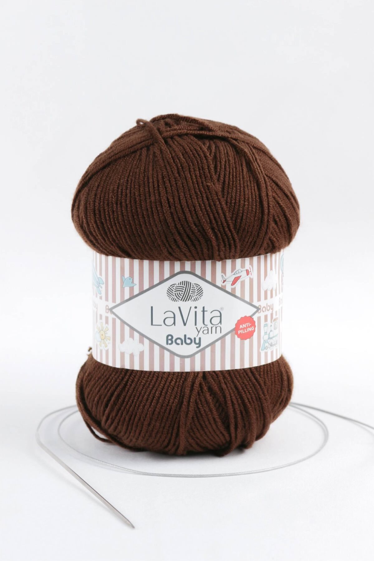 LaVita Yarn LaVita Baby El Örgü Ipligi 100 grTaka Yarn (7203)