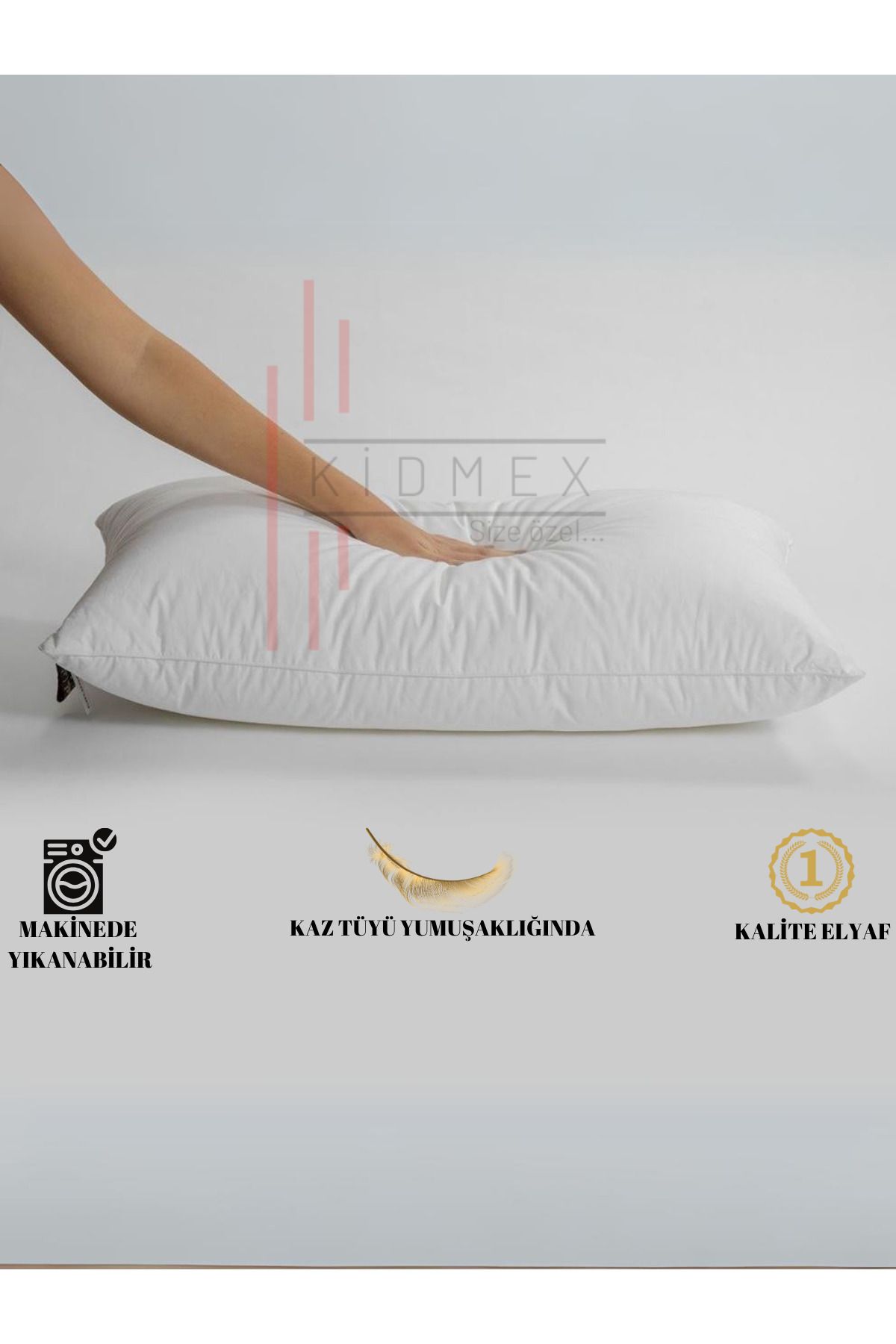 Kidmex Rulo Pack Premium Yüksek Yastık (1 ADET 800GR)