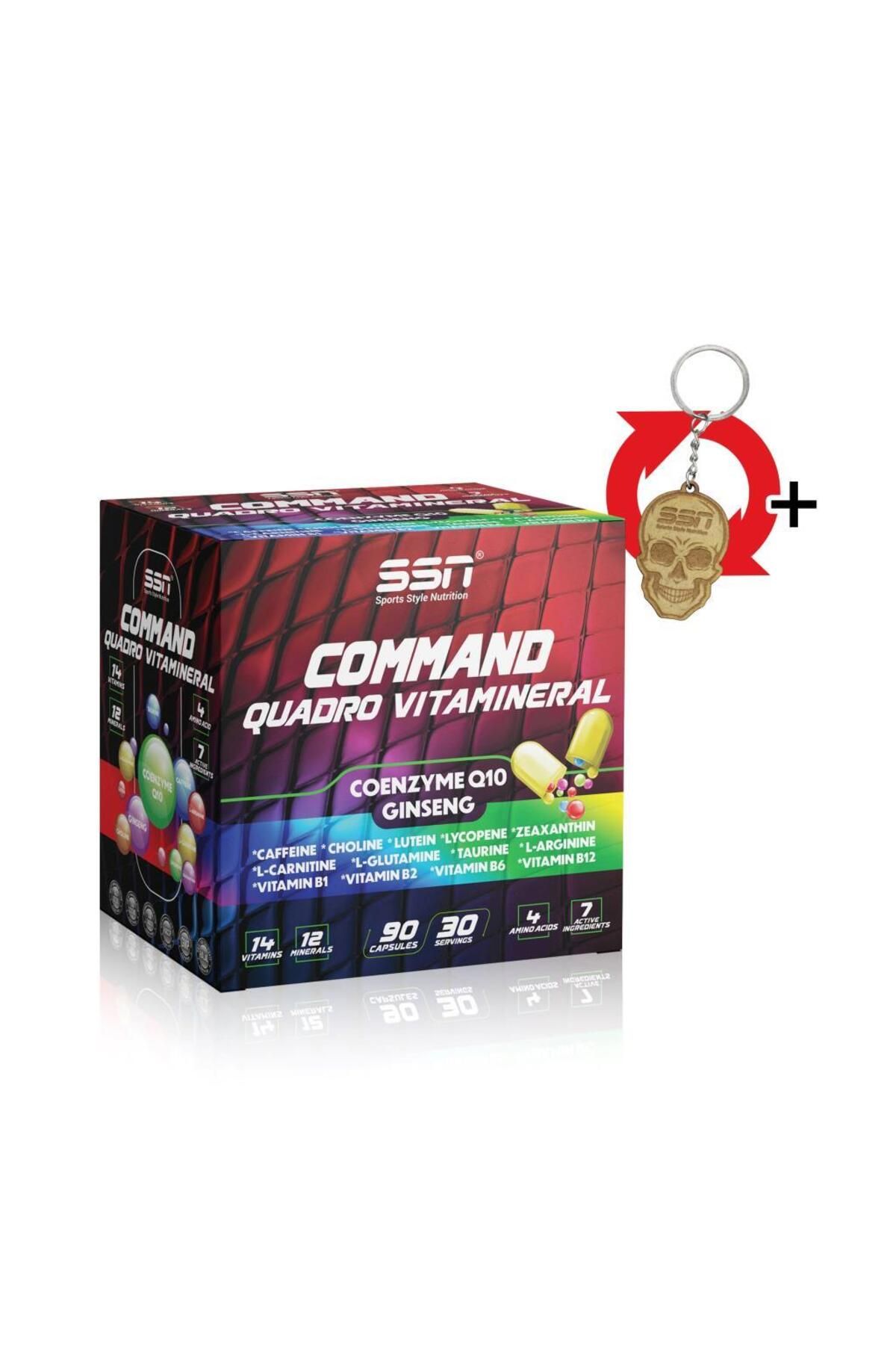 SSN Sports Style Nutrition Command Quadro Vitamineral 90 Kapsül Vitamin