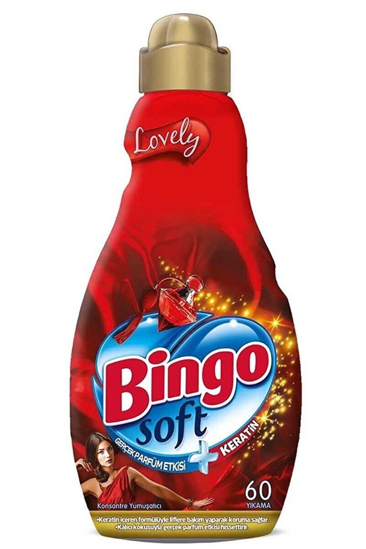 Bingo Soft Konsantre Çamaşır Yumuşatıcısı Lovely 1,44 Lt