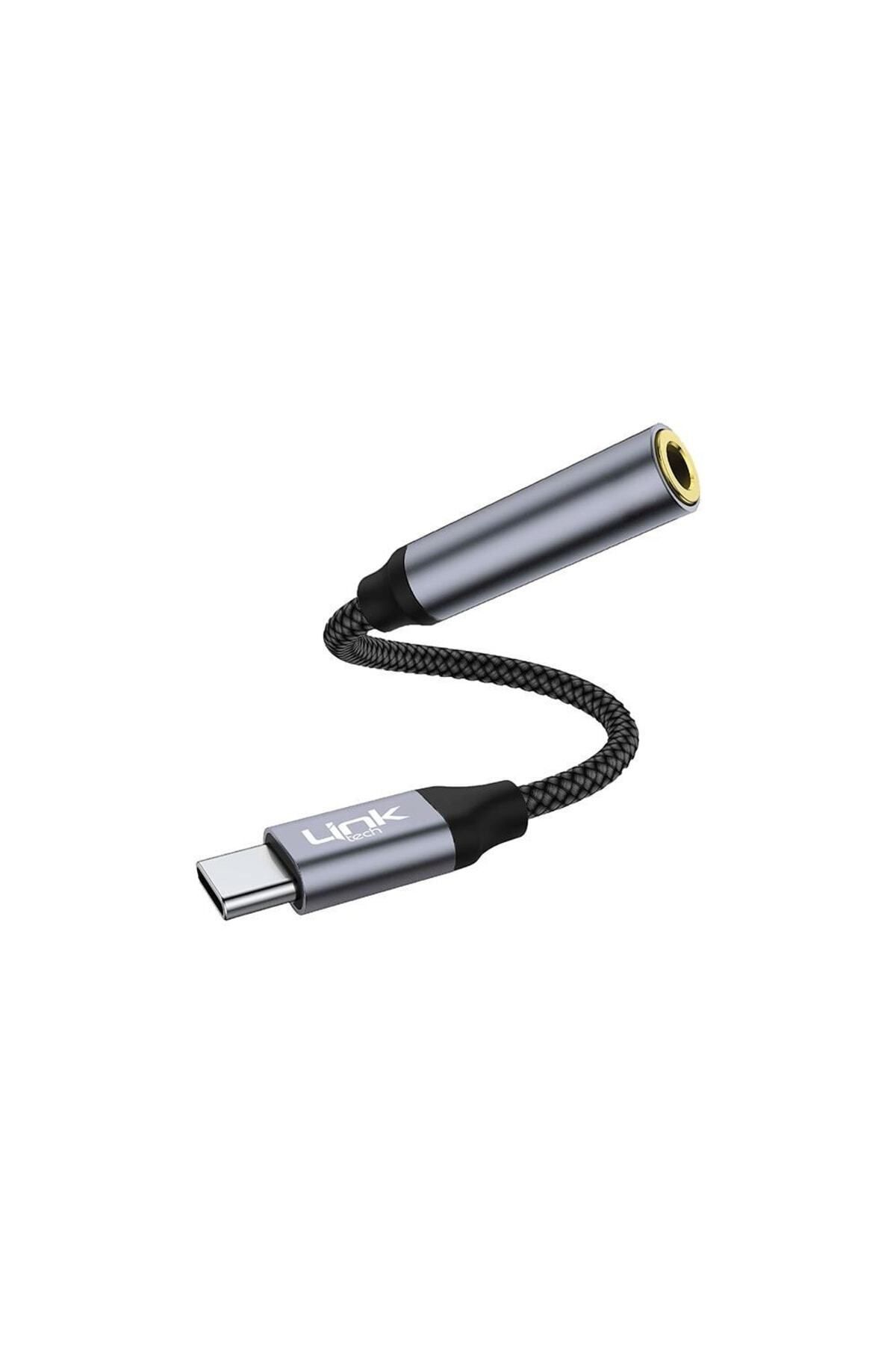 Linktech A195 Type-c - 3.5mm Jack Kulaklık Dönüştürücü