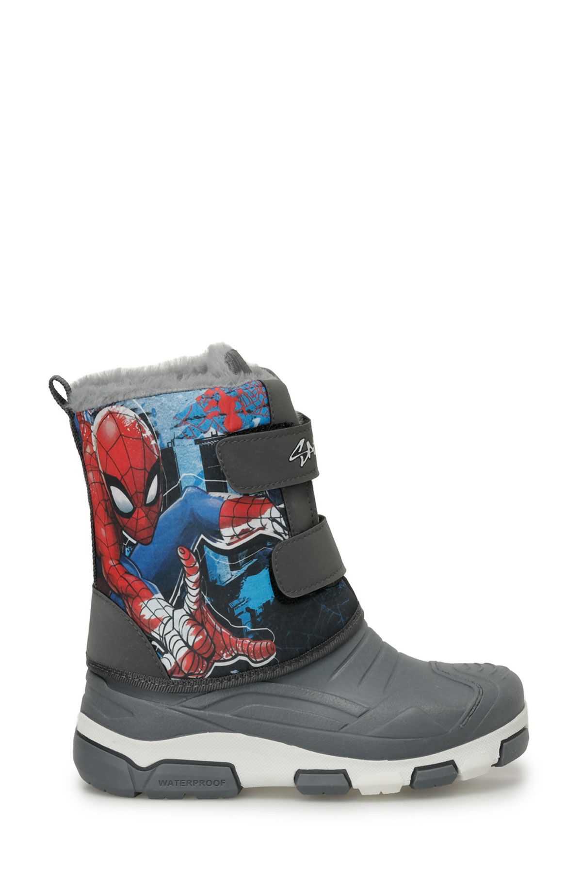 Spiderman Mapto.F3pr grı erkek çocuk çizme