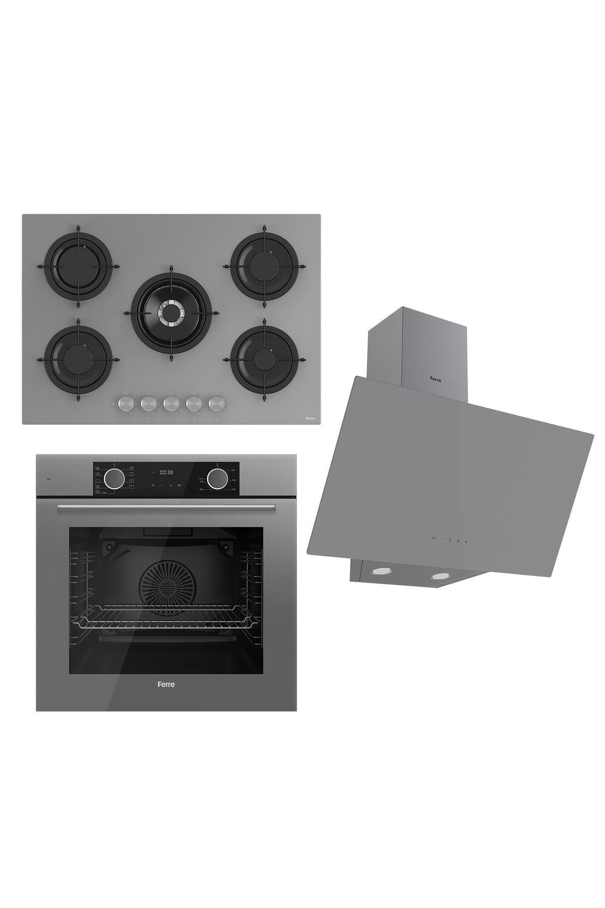 Ferre FRYART Cs Serisi Gri Set ( RS038+ XE63CPR + D079)