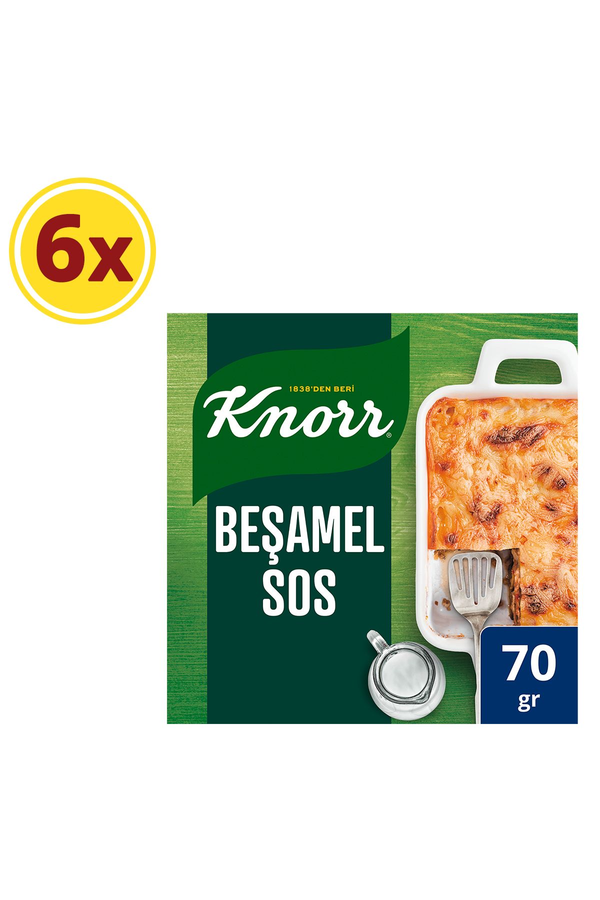 Knorr Beşamel Sos 70 gr X 6 Adet
