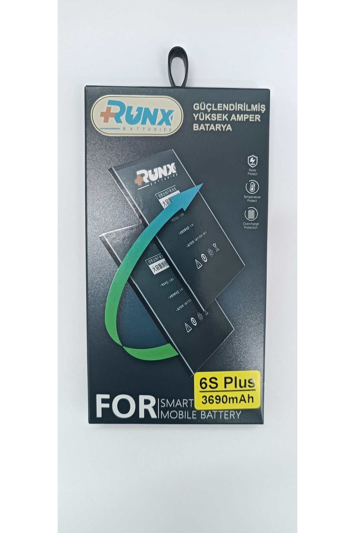 RUNX Iphone 6s Plus Yüksek Amper Güçlendirilmiş Batarya