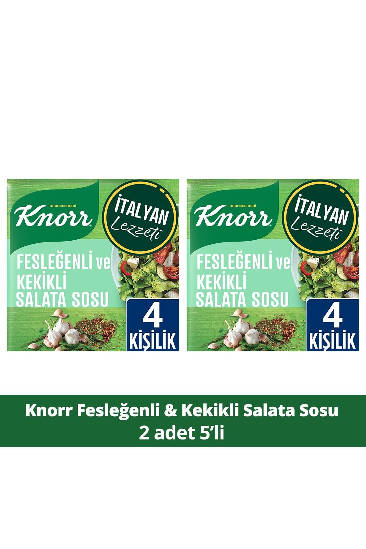 Knorr Fesleğenli Ve Kekikli Salata Sosu 5'li X 2 Adet