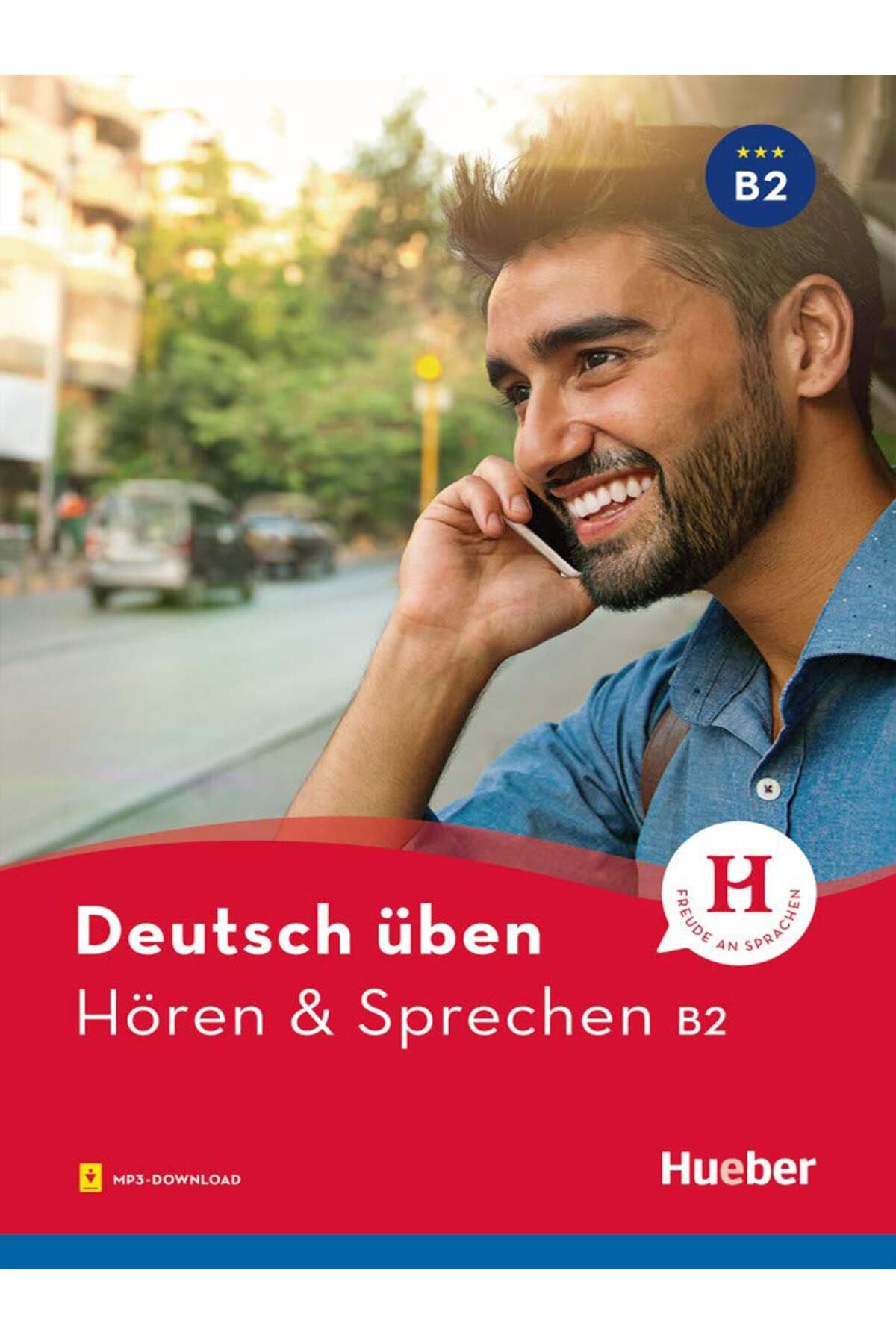 Hueber Yayınları Deutsch üben: Hören & Sprechen B2 mit MP3-DOWNLOAD