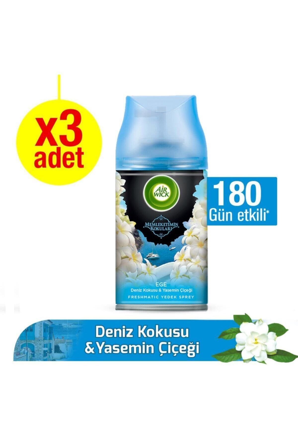 Air Wick Freshmatic Yedek Ege Deniz&yasemin 3 Lü