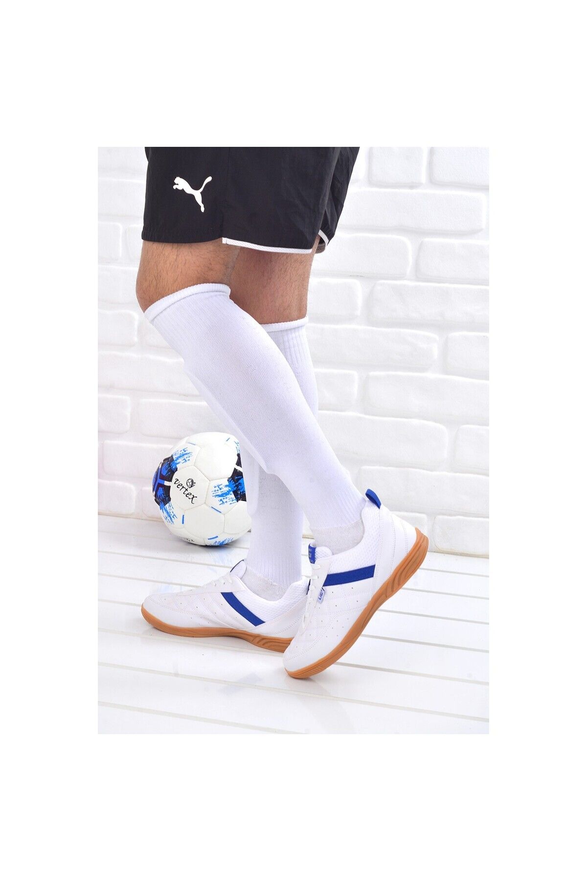 Moda Mevsimi Futsal Hentbol Voleybol Salon Taban Kaymaz Kauçuk Taban Spor Ayakkabı
